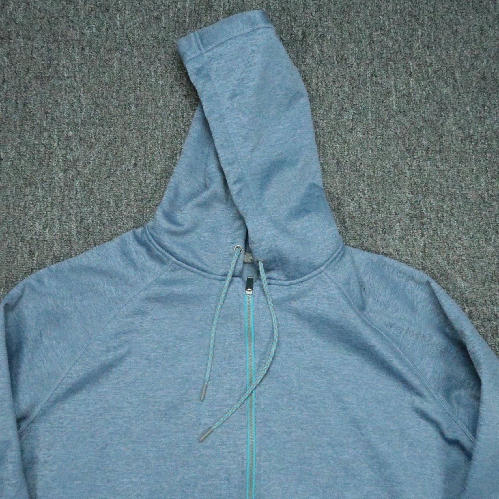 Peter Millar Peter Millar Hoodie Men XXL Blue Placid Full Zip Performance Golf 2XL Size US XXL / EU 58 / 5 - 2 Thumbnail