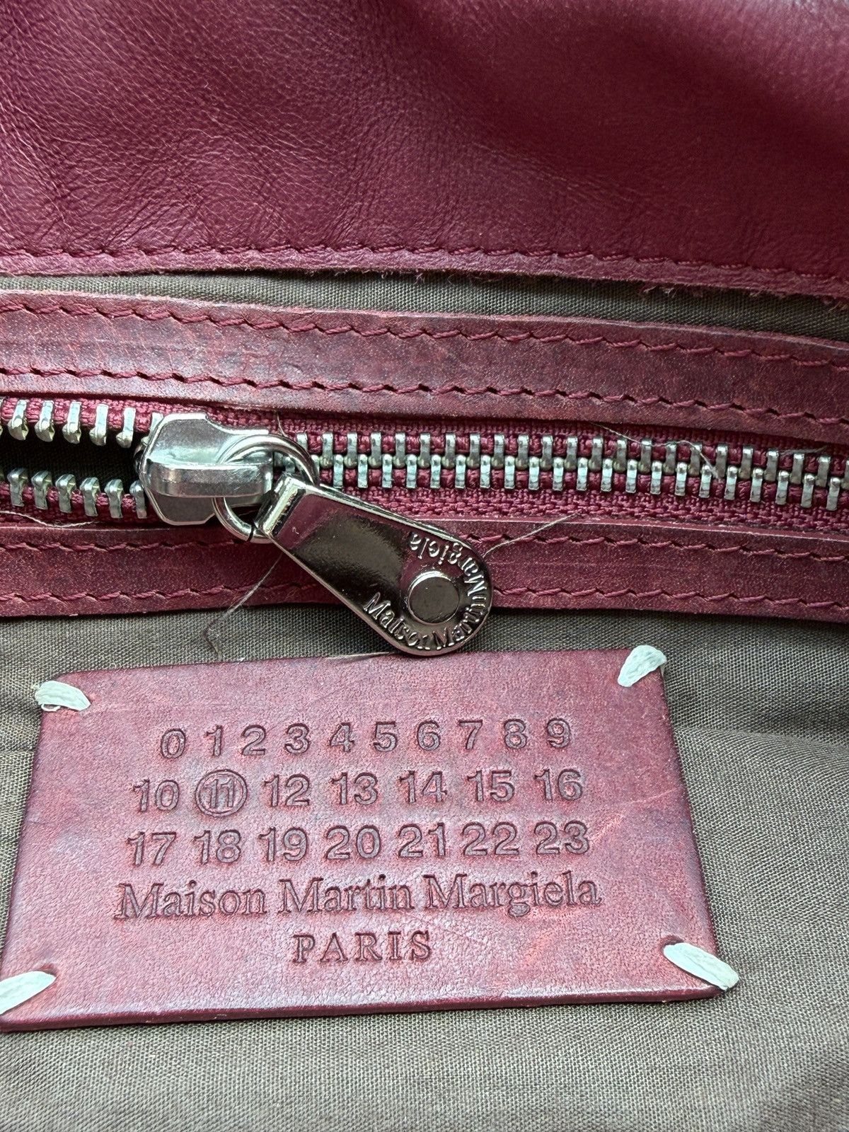 Maison Margiela Early MARTIN MARGIELA 11 Italy Made Goat Leather Handbag Size ONE SIZE - 8 Thumbnail