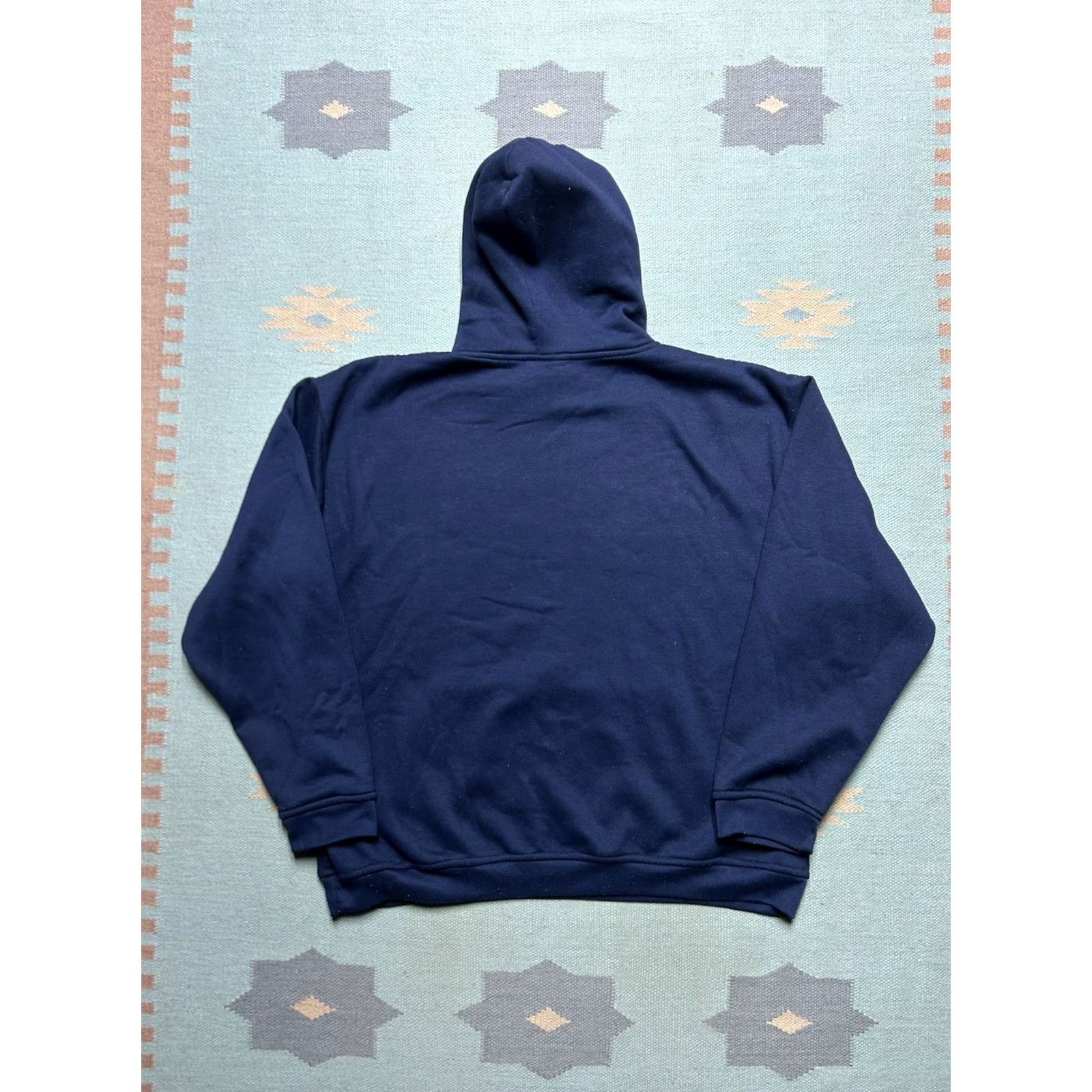 Vintage VINTAGE University Wolverines Embroidered Blue Pullover Hoodie XL Men Size US XL / EU 56 / 4 - 5 Thumbnail