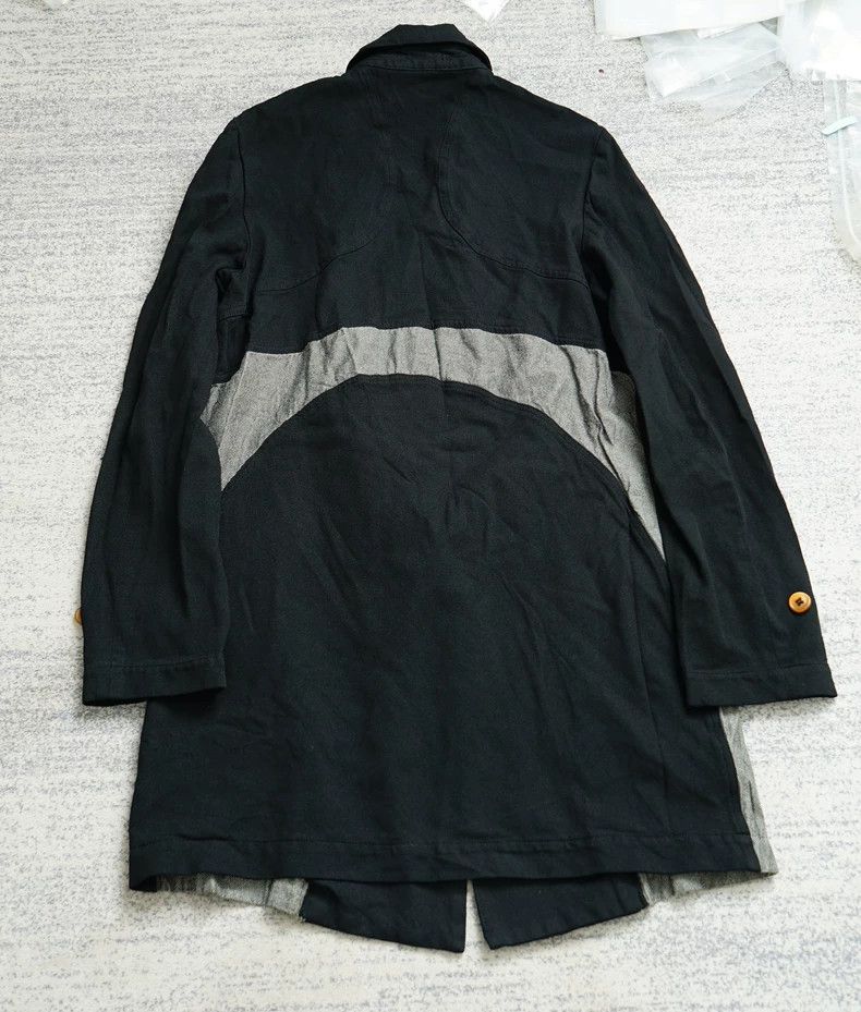 Comme des Garcons Comme des Garcons Polyester spliced long coat Size US S / EU 44-46 / 1 - 5 Thumbnail