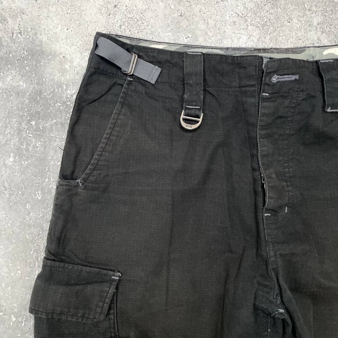 Japanese Brand Bastard Cotton Ripstop Cargo Pants Faded Black Size W30 L31 Size US 30 / EU 46 - 4 Thumbnail