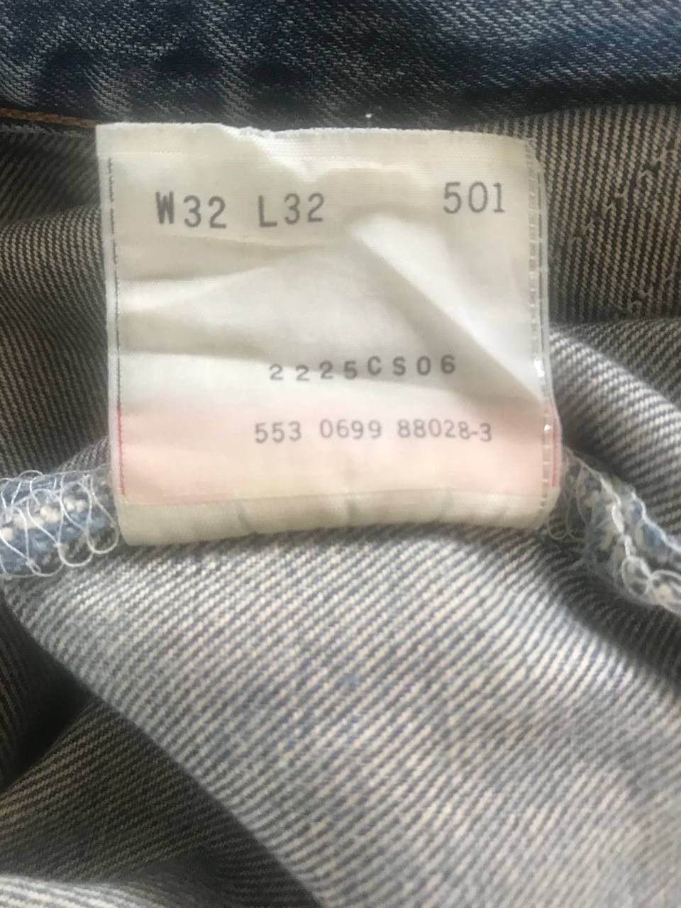 Kapital Vintage 90s Levis 501 #553 Ripped Distressed Jeans Size US 31 - 6 Thumbnail