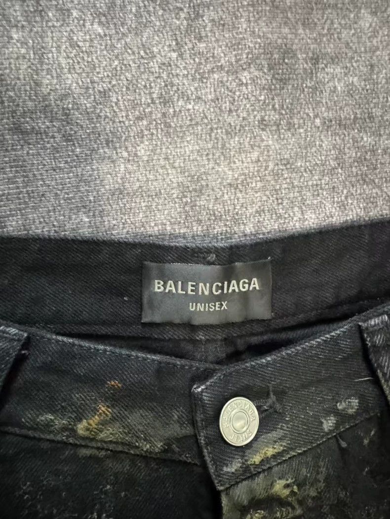 Balenciaga Balenciaga size XS Mud dyeing destroys jeans. Size US 27 - 3 Thumbnail