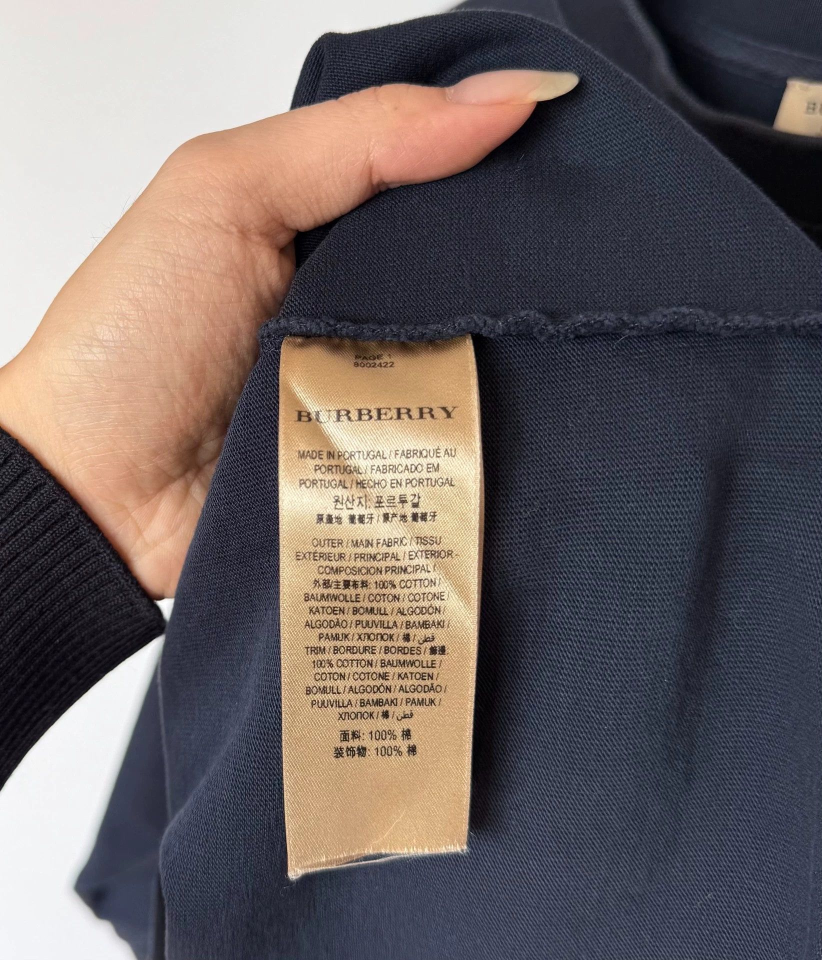 Burberry Burberry Batwing Logo Sweatshirt - Size S Size US M / EU 48-50 / 2 - 8 Thumbnail