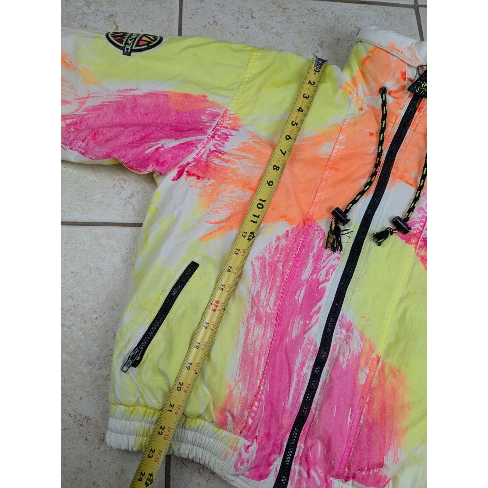 Ocean Pacific Vtg 80s Ocean Pacific OP 720 Airborne Neon Ski Jacket Hooded Size US L / EU 52-54 / 3 - 8 Thumbnail