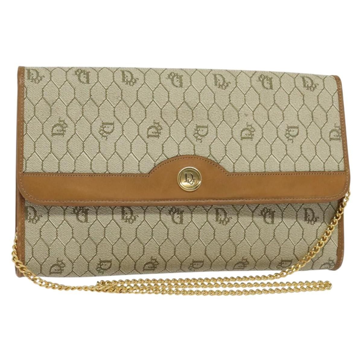 Dior Christian Dior Vintage Honeycomb chain Canvas Size ONE SIZE - 1 Thumbnail
