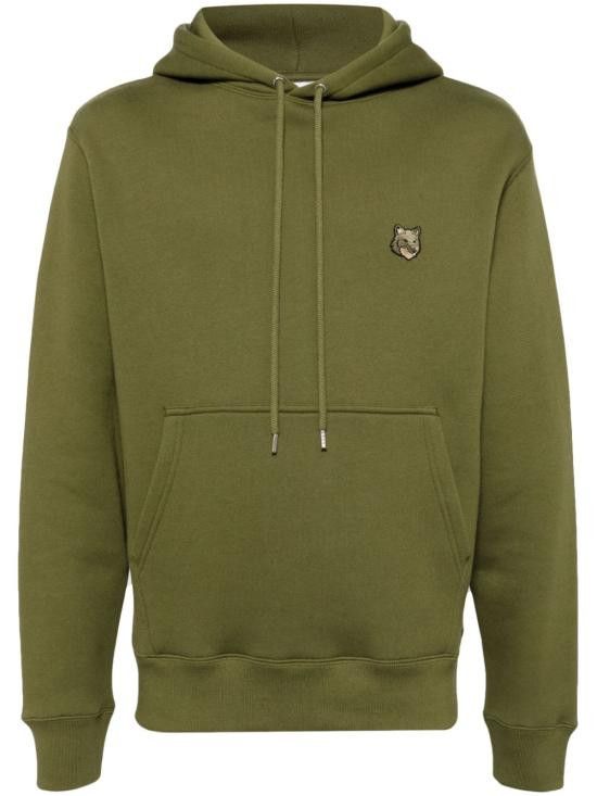 Maison Kitsune MAISON KITSUNE Men Hoodies MM00713KM0307 P384 Green Size US XL / EU 56 / 4 - 1 Thumbnail