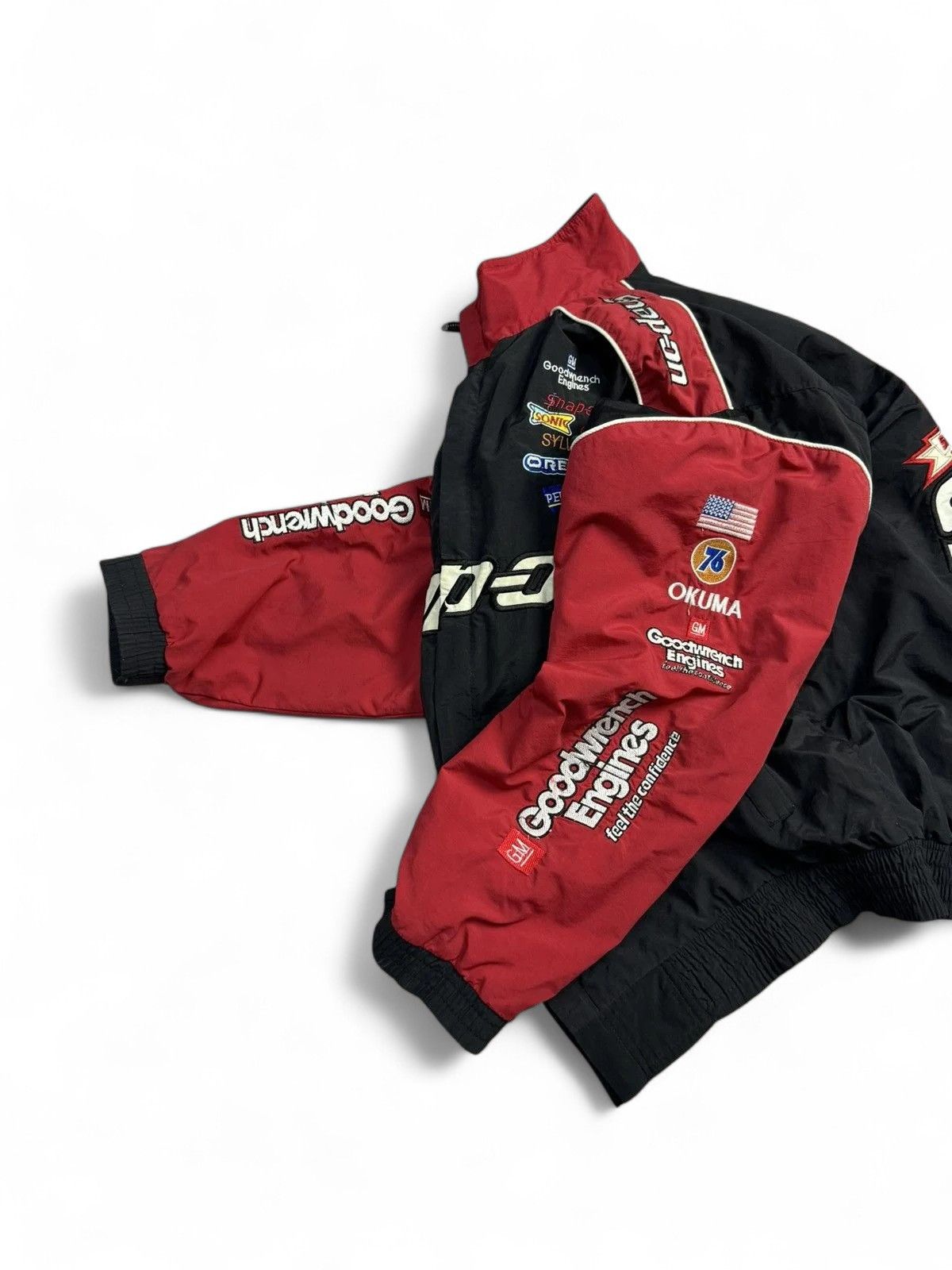 Mercedes-Benz Vintage Snap-On NASCAR Racing Jacket Formula1 Y2K Streetwear Size US XL / EU 56 / 4 - 8 Thumbnail