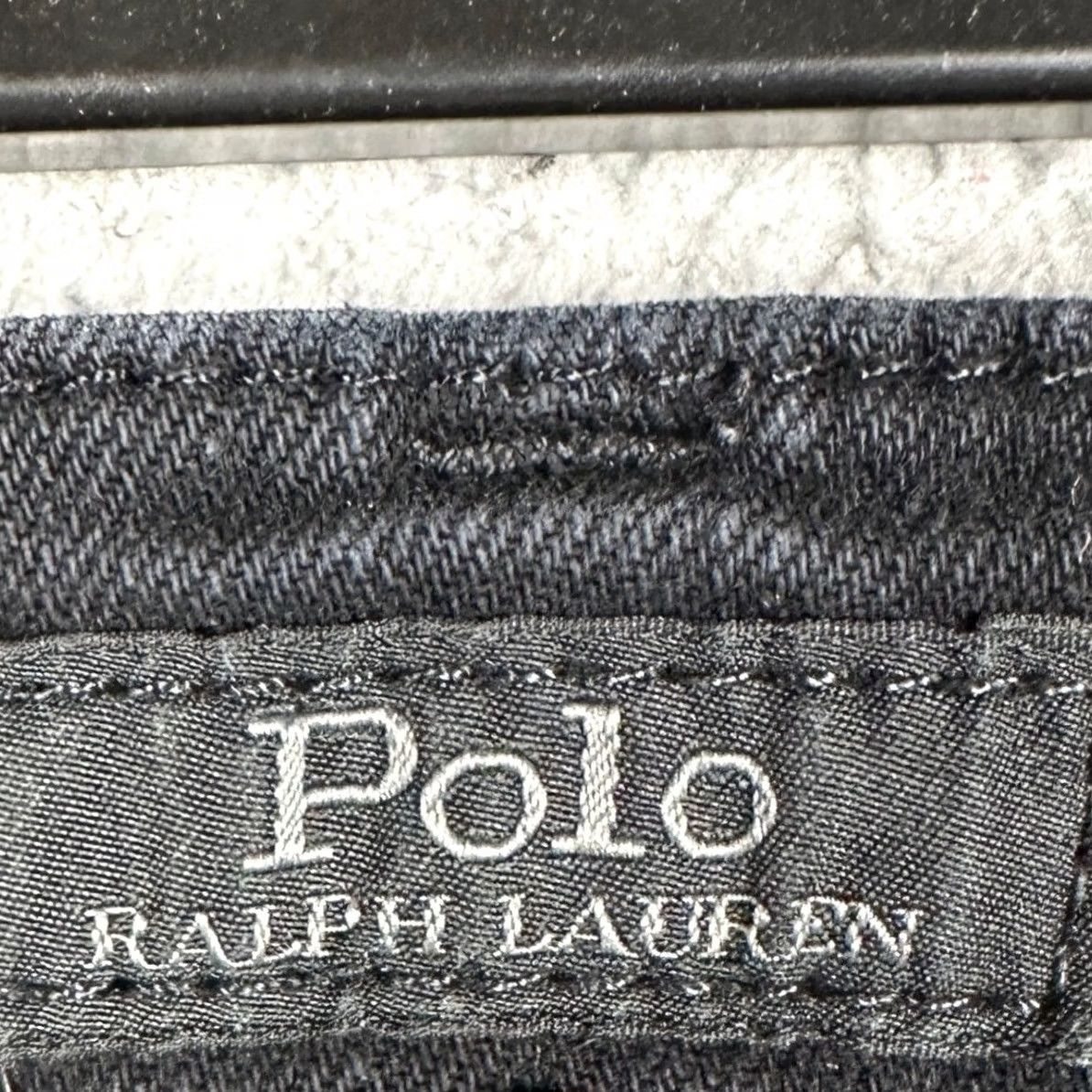 Polo Ralph Lauren Polo Ralph Lauren The Hampton Jeans Mens 32X32 Black Relaxed Straight 5 Pocket Size US XS / EU 42 / 0 - 3 Thumbnail