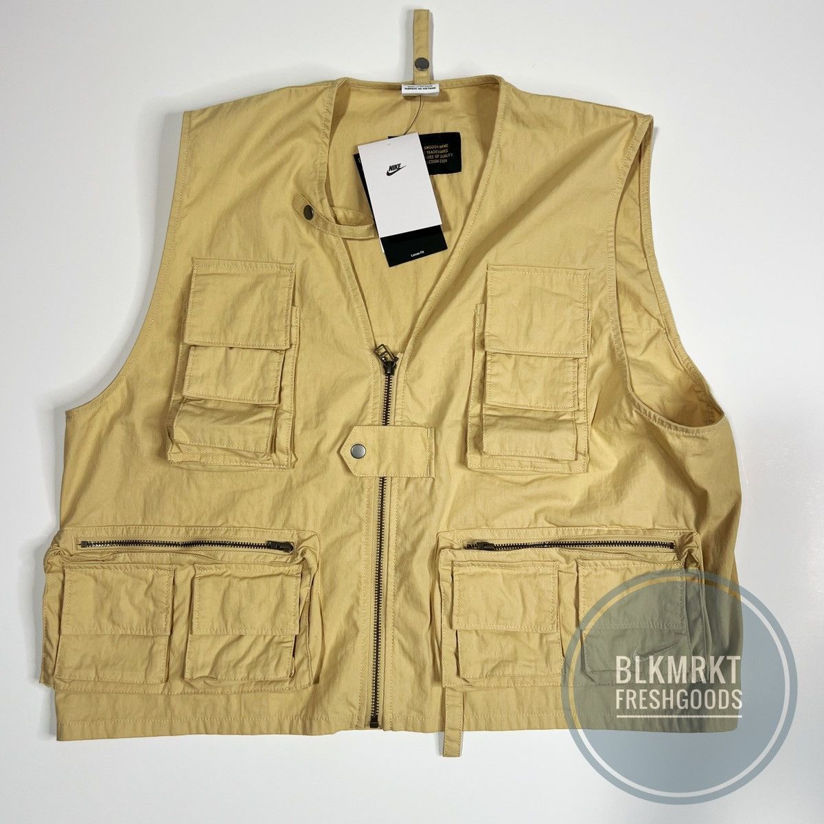 Nike Nike Life Utility Vest Sesame M Size US M / EU 48-50 / 2 - 3 Thumbnail