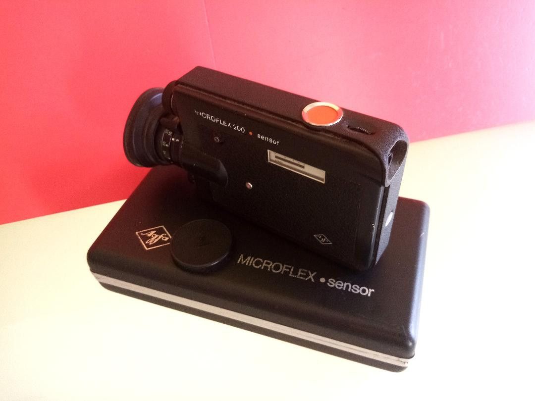Vintage Design // Agfa Microflex 200. Super 8 movie Camera