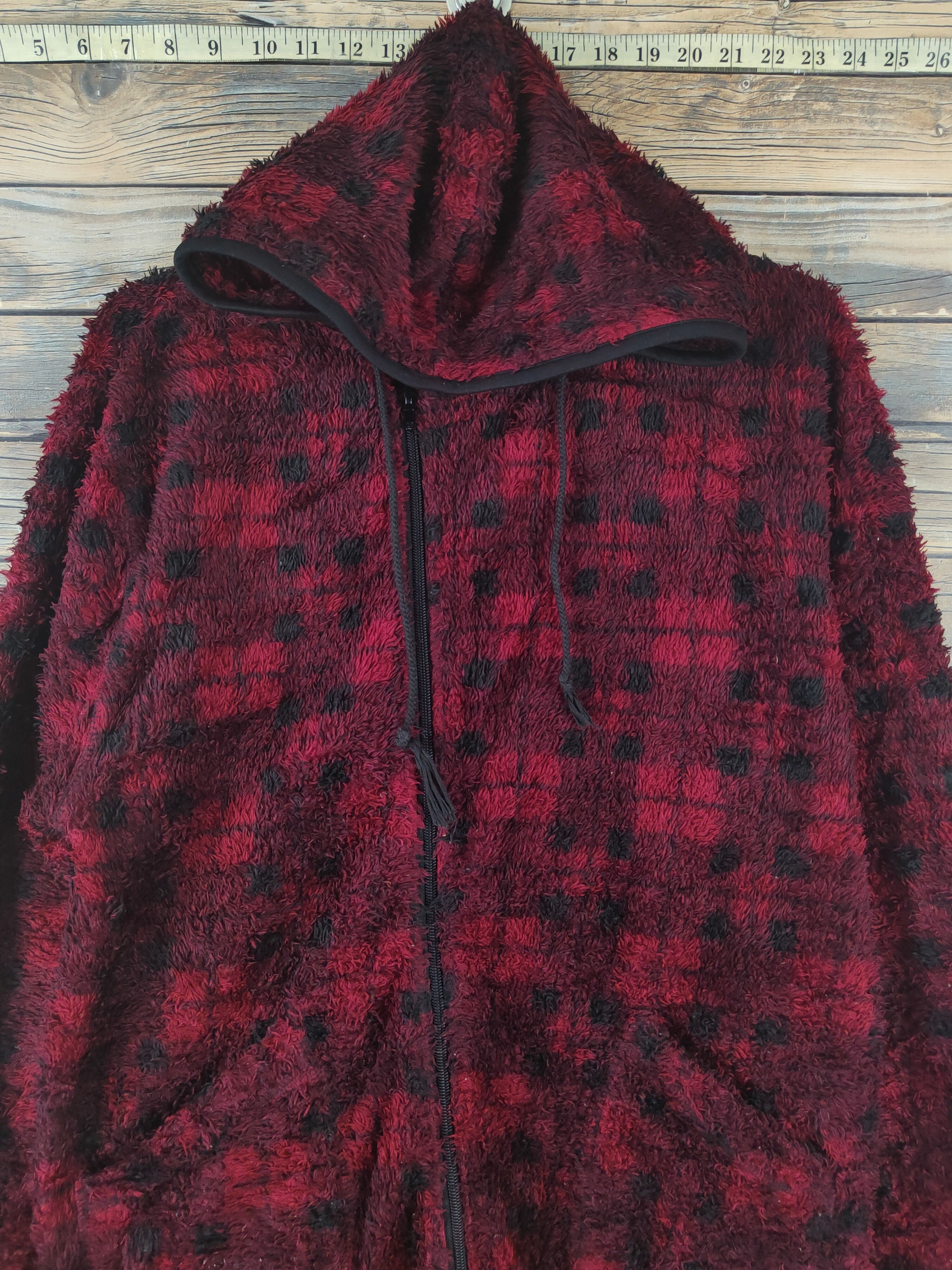 Airwalk DL Airwalk Red Black Fur Mohair Knitwear Sweaters #778 Size US L / EU 52-54 / 3 - 2 Thumbnail