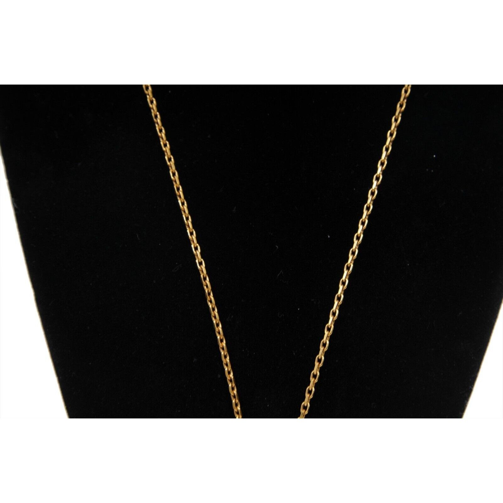 Versace Medusa Head Logo Pendant Necklace Gold Crystals Rope Size ONE SIZE - 8 Thumbnail