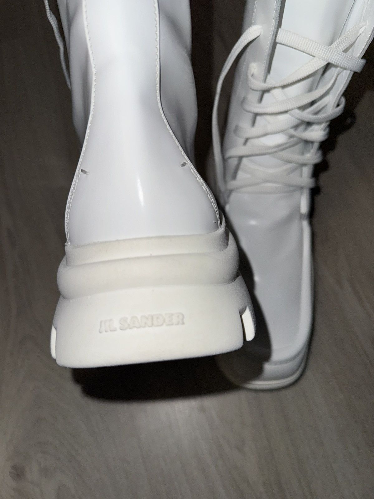 Jil Sander Jil Sander FW leather laceup boots Size US 12 / EU 45 - 7 Thumbnail
