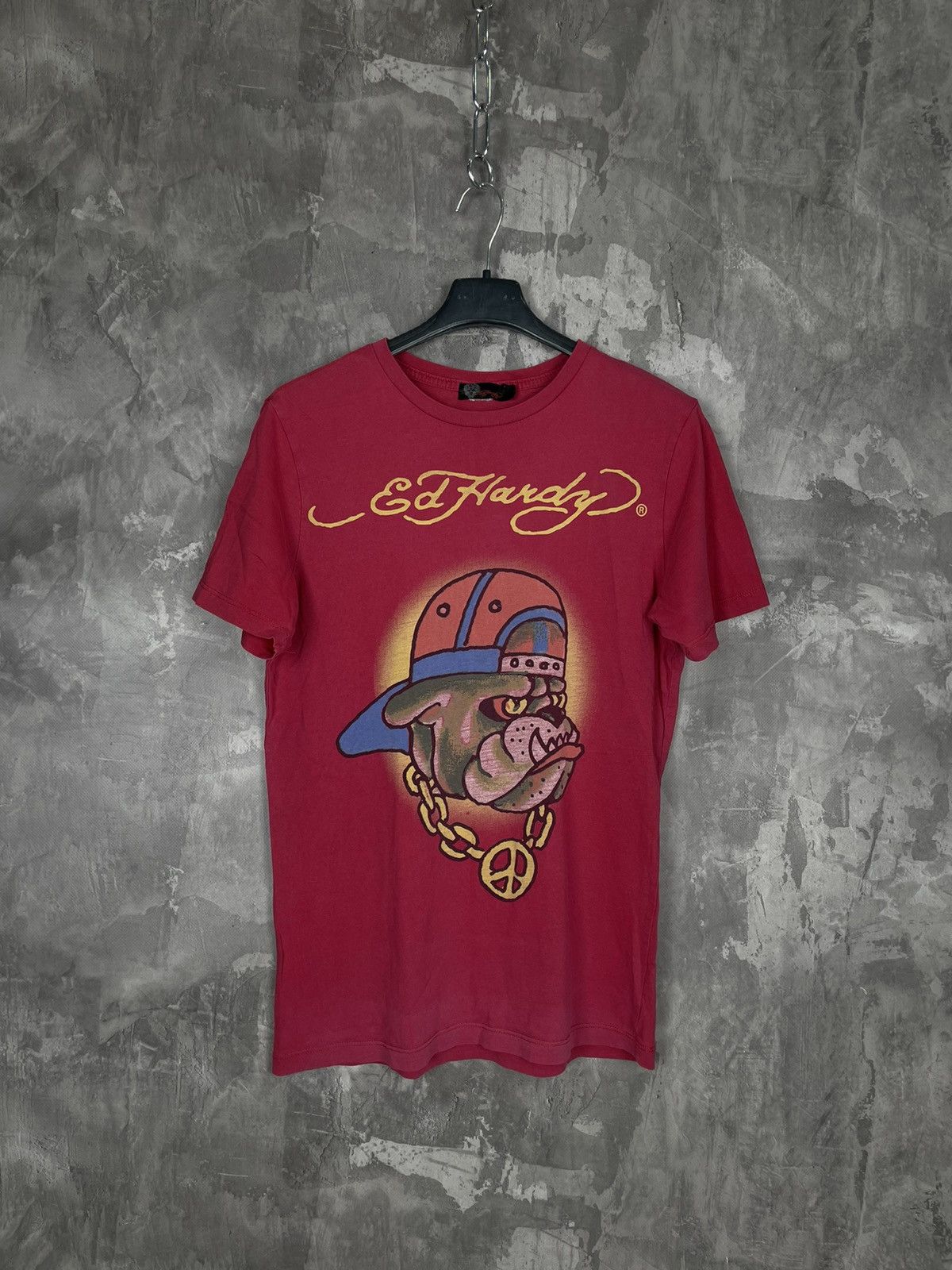 Christian Audigier × Ed Hardy Ed Hardy Christian Audigier big logo Dog t shirt tee Size M / US 6-8 / IT 42-44 - 1 Thumbnail