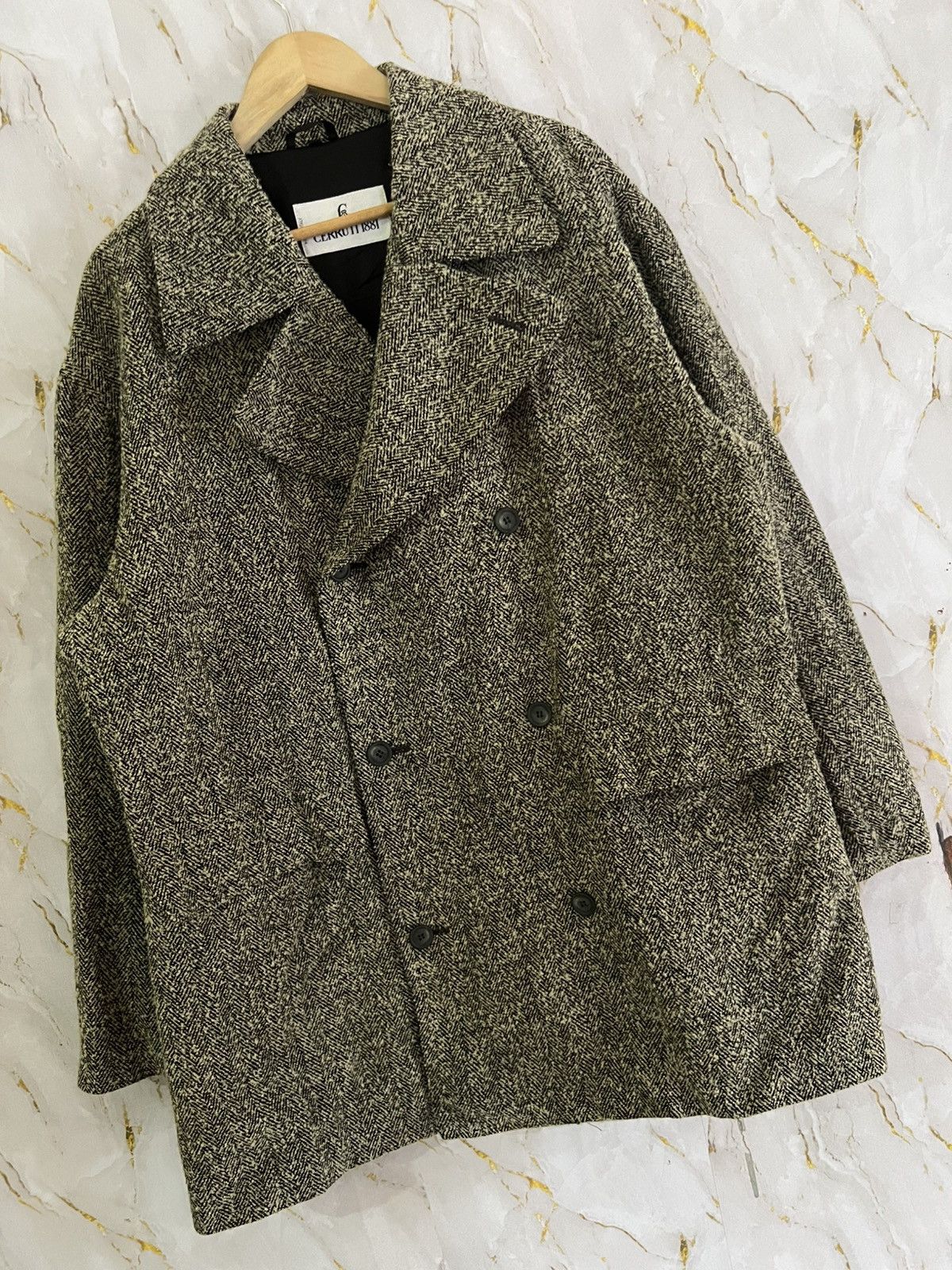 Cerruti 1881 Vintage Cerruti 1881 Designer Jacket Italian Luxury Size US XXL / EU 58 / 5 - 4 Thumbnail