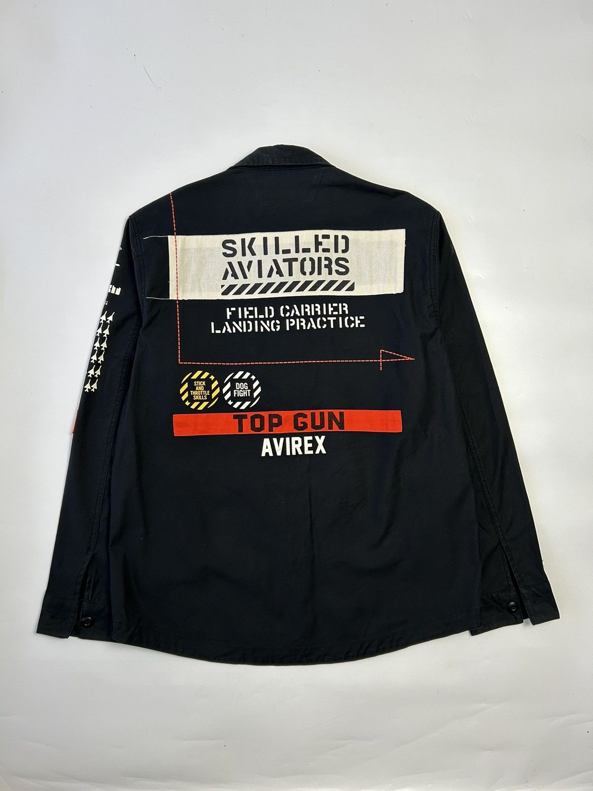Avirex AVIREX TOP GUN BUTTON UP PATCHES SHIRT Size US XL / EU 56 / 4 - 1 Thumbnail