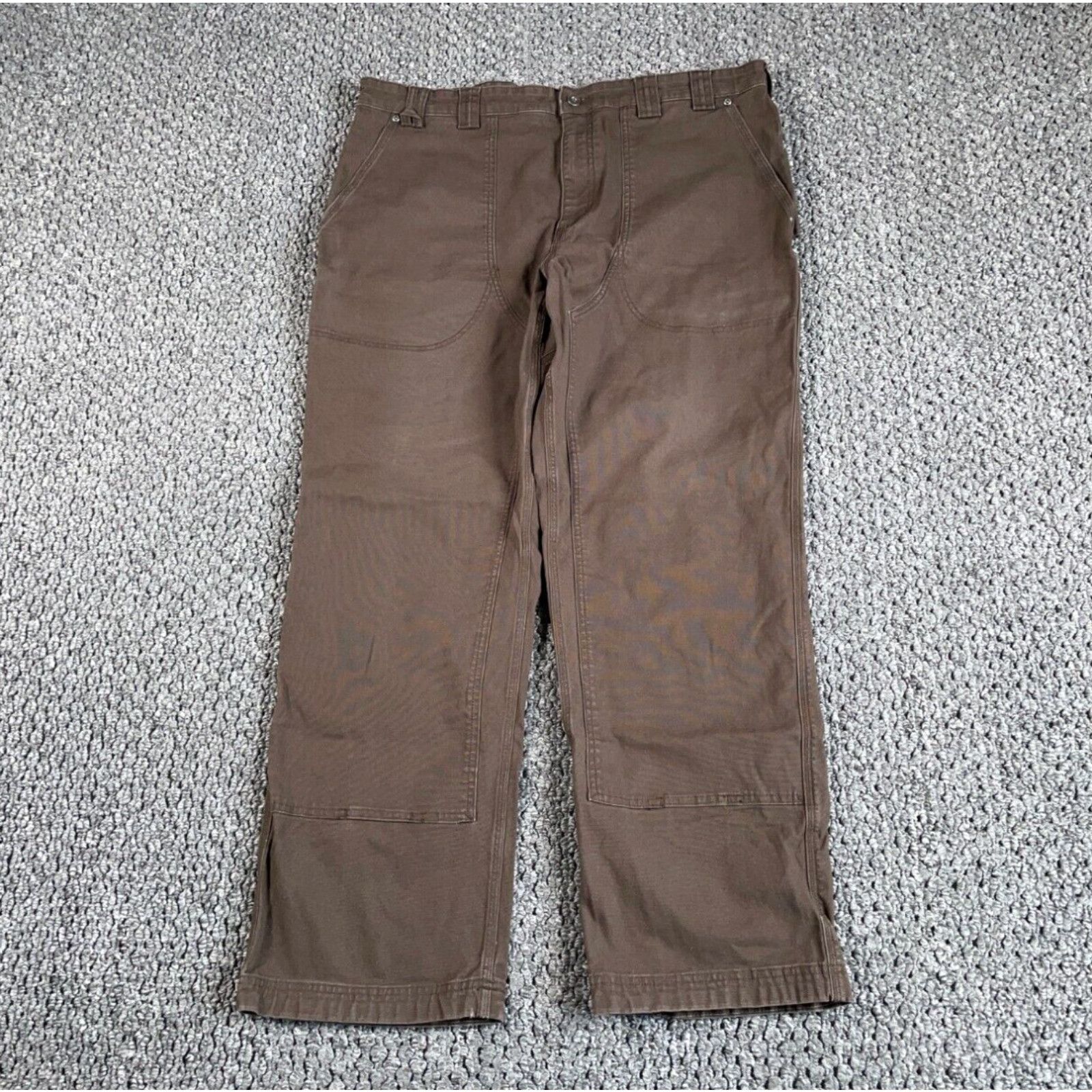 Doublet Khaki Silk Twill Military Cotton and Silk Pants | Grailed