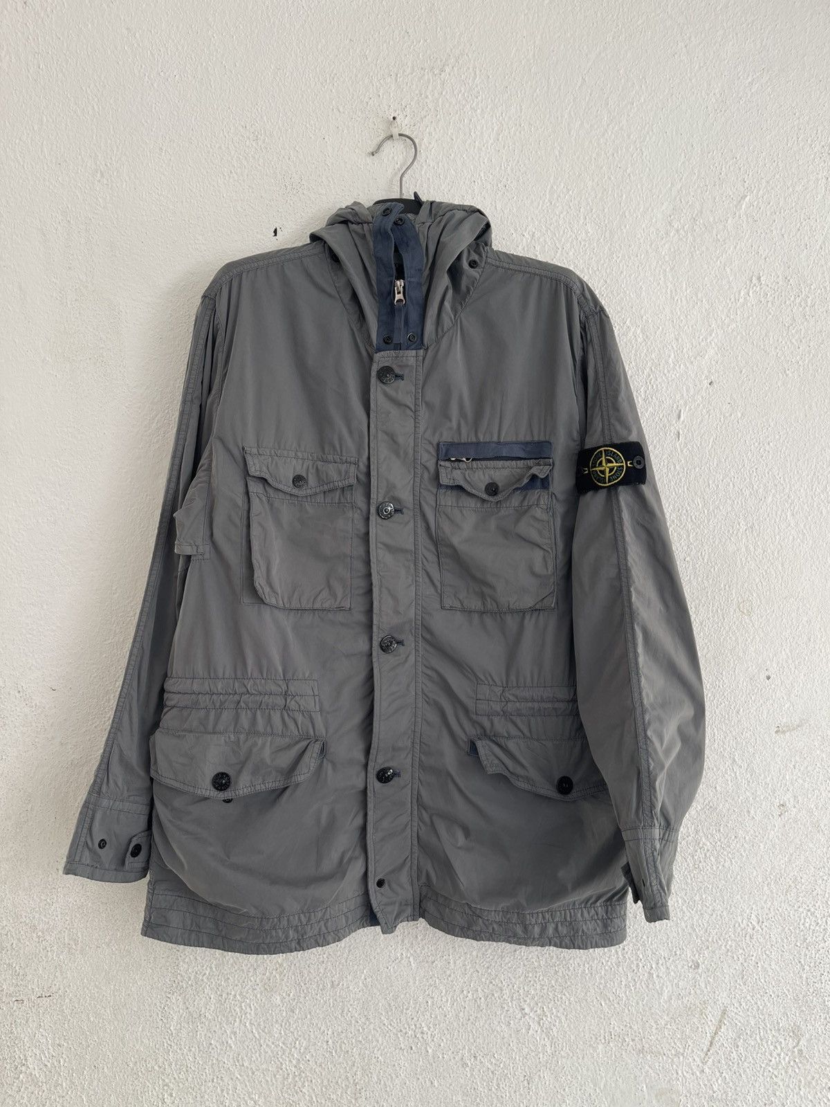 Stone Island Stone Island David Light-TC Multi Pocket Field Jacket Size US XL / EU 56 / 4 - 3 Thumbnail