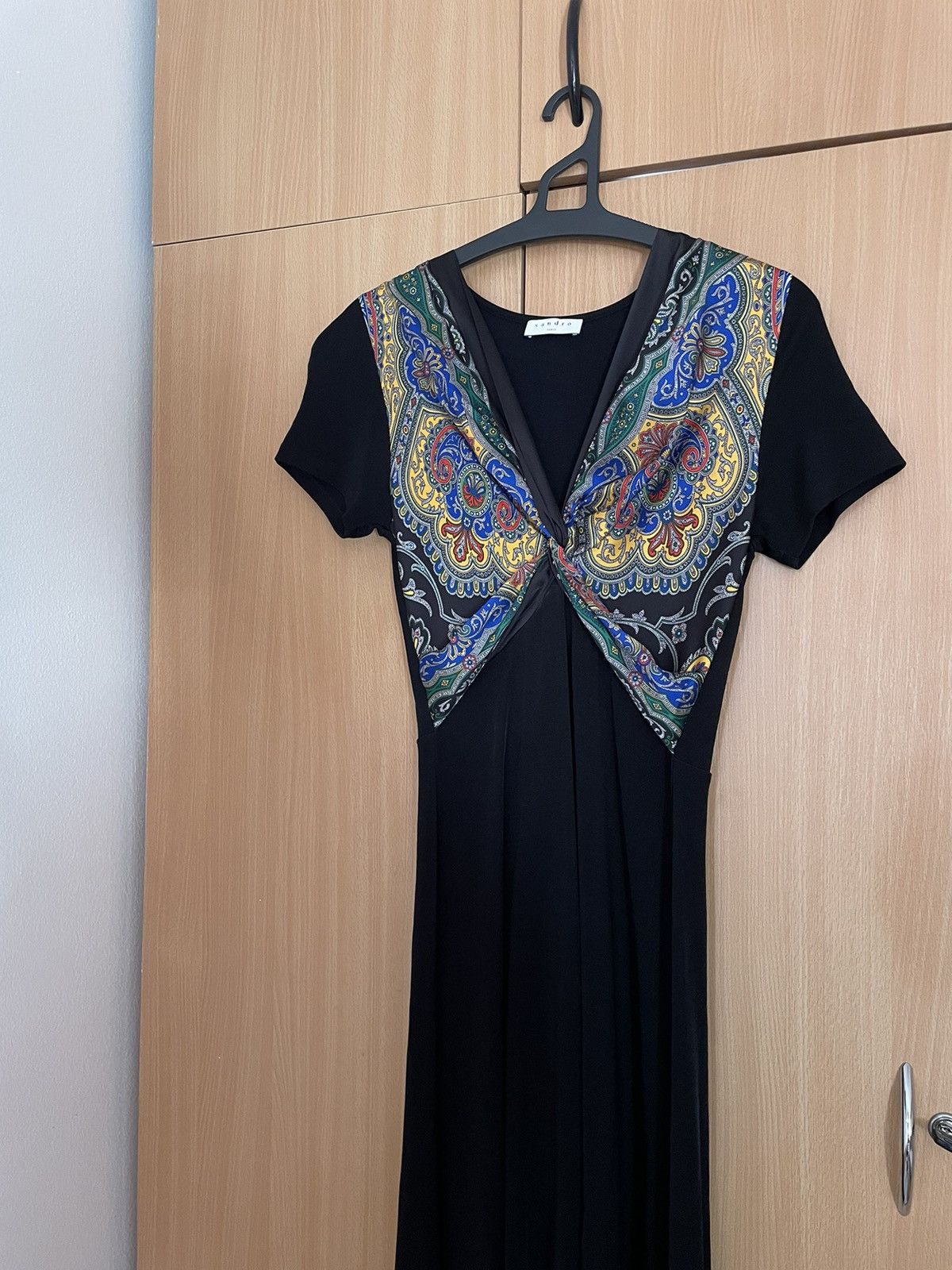 Sandro × Vintage Sandro black luxury dress Size XS / US 0-2 / IT 36-38 - 1 Thumbnail