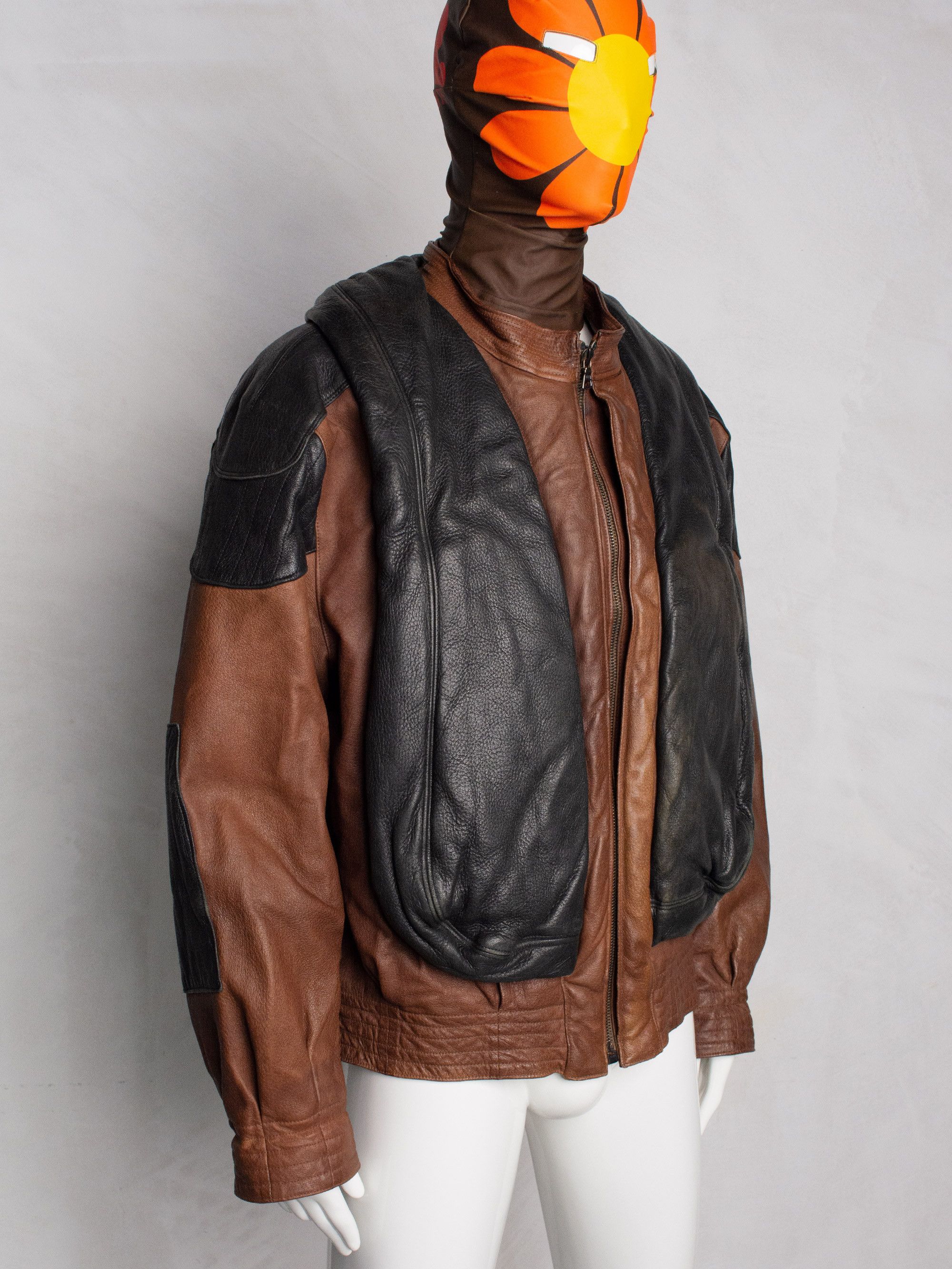 Marithe + Francois Girbaud Marithé & François Girbaud - 1980s - life preserver leather Size US L / EU 52-54 / 3 - 21 Thumbnail