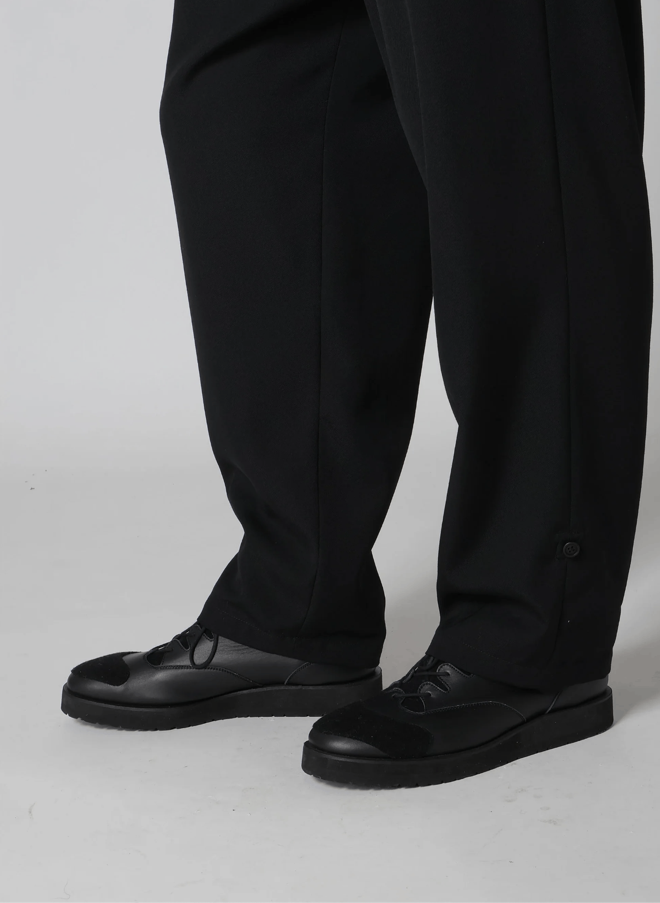 Yohji Yamamoto Yohji Yamamoto Pour Homme - Wool Gabardine 2TUCKS TAB PANTS Size US 32 / EU 48 - 14 Thumbnail