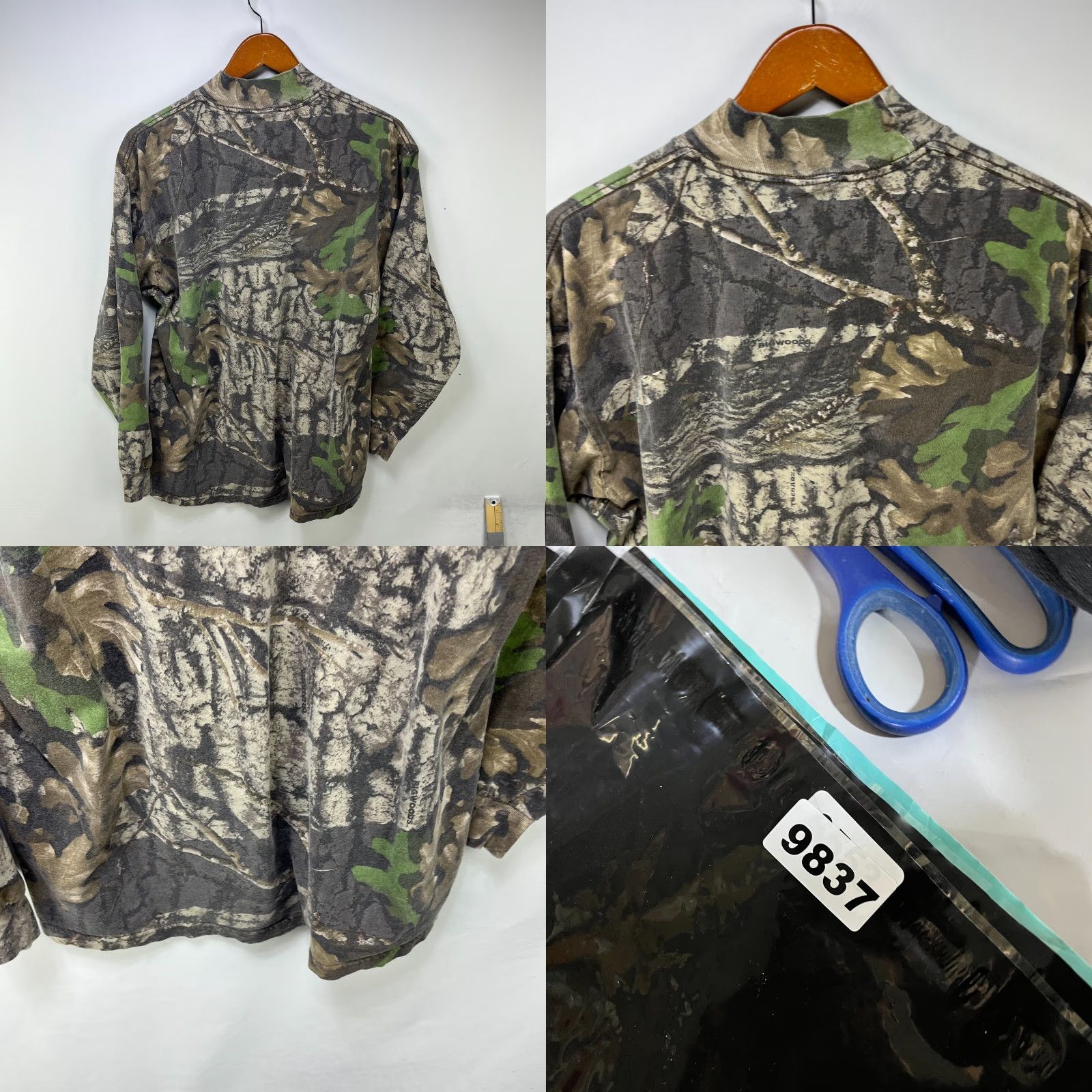 Jerzees VINTAGE JERZEES Real tree Camo Long Sleeve Shirt L Mens Size US L / EU 52-54 / 3 - 8 Thumbnail