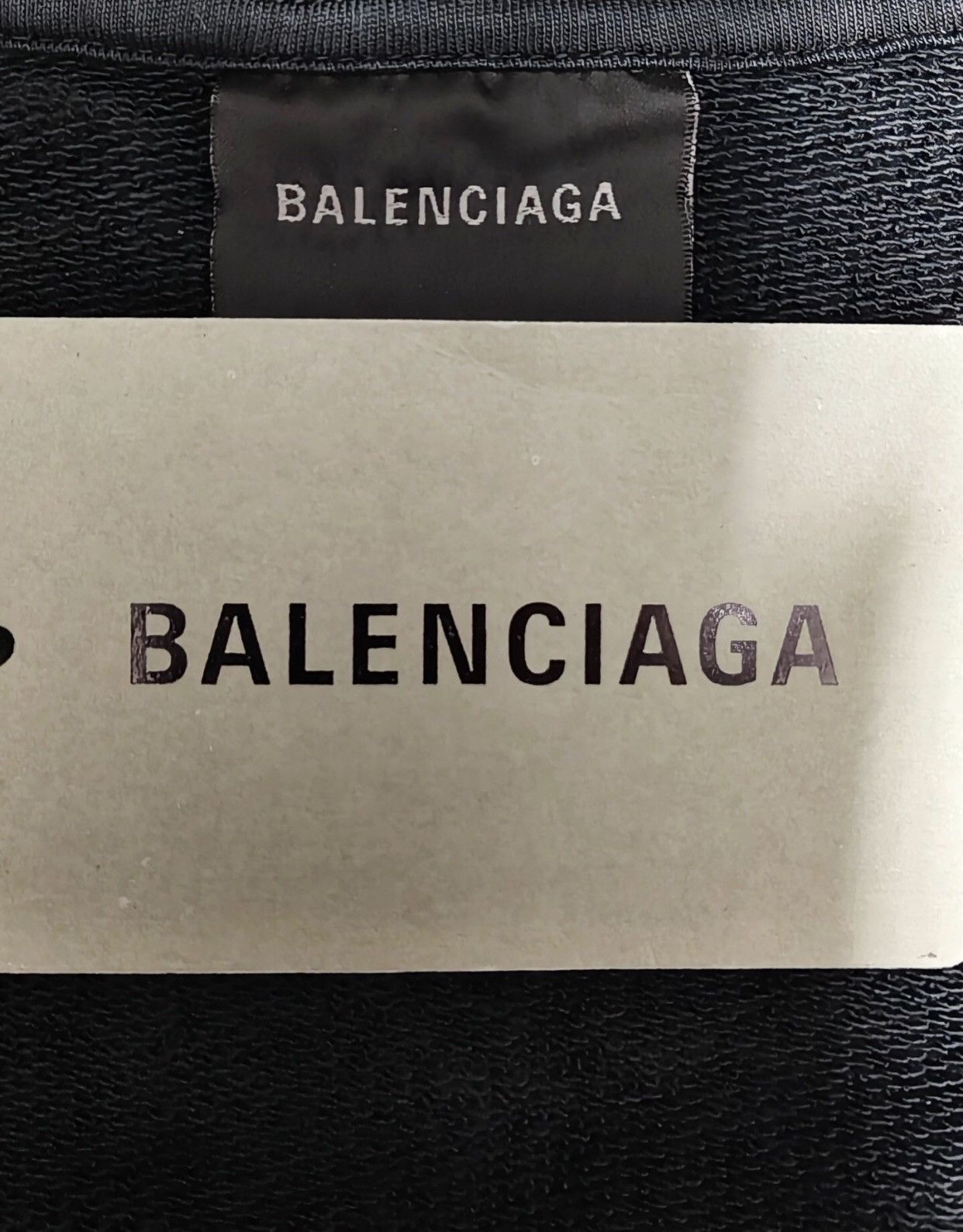 Balenciaga Balenciaga 23fw tape, adhesive tape, used hooded jacket Size US XS / EU 42 / 0 - 4 Thumbnail