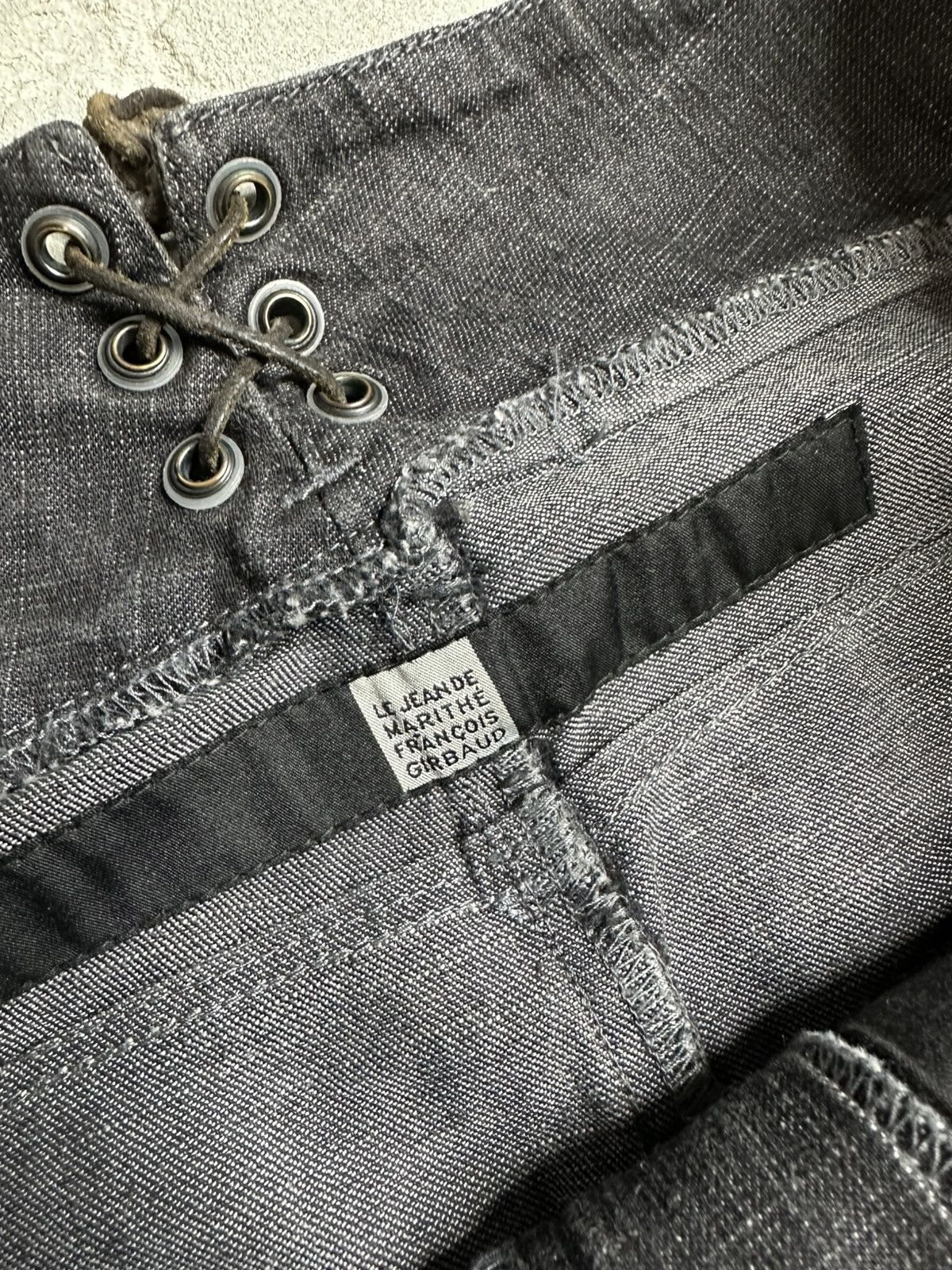 Marithe + Francois Girbaud × Vintage martine francois girbaud skirt vintage 00s Size 32" / US 10 / IT 46 - 5 Thumbnail