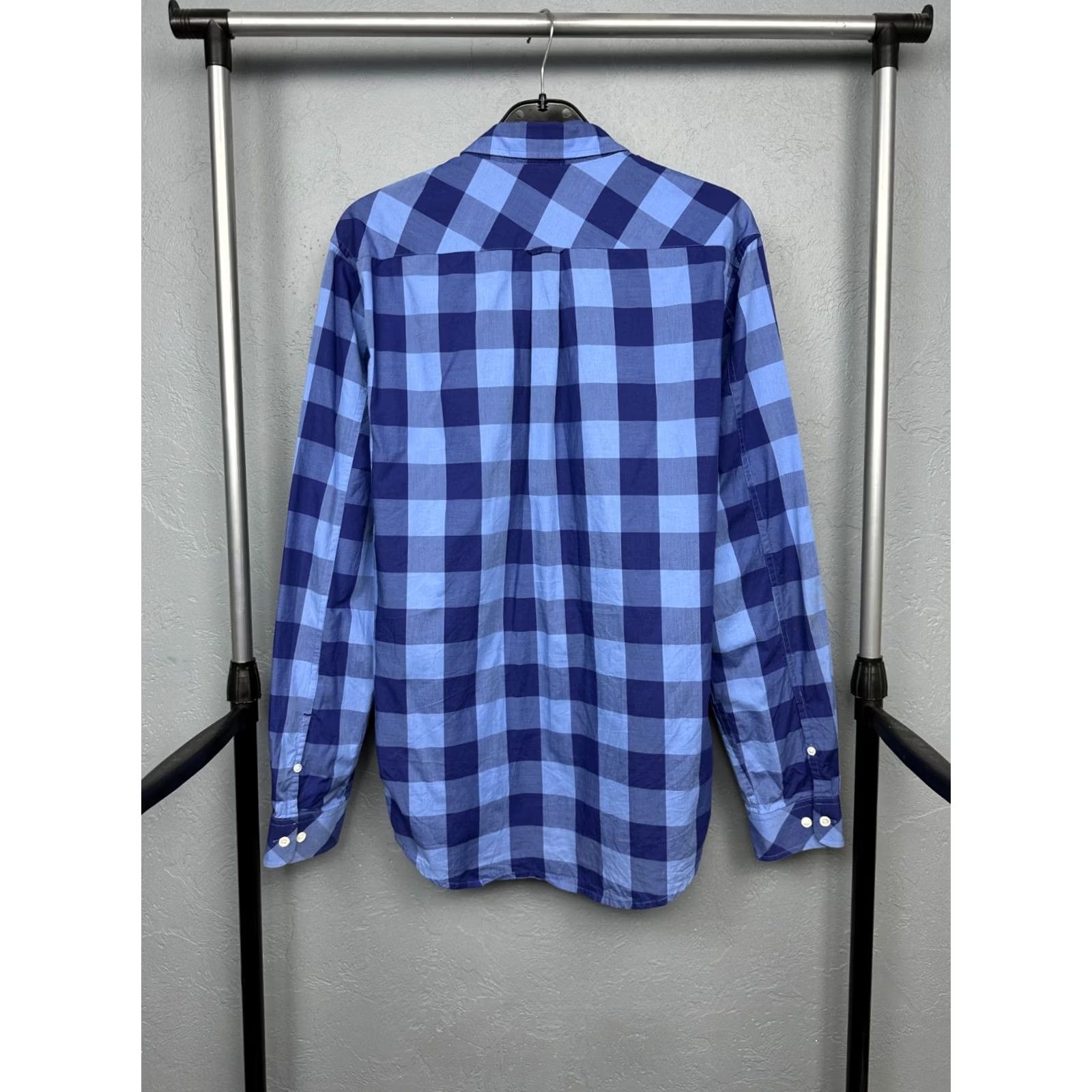 NN07 Nn07 No Nationality Mens Long Sleeve Plaid Shirt L Size US L / EU 52-54 / 3 - 7 Thumbnail