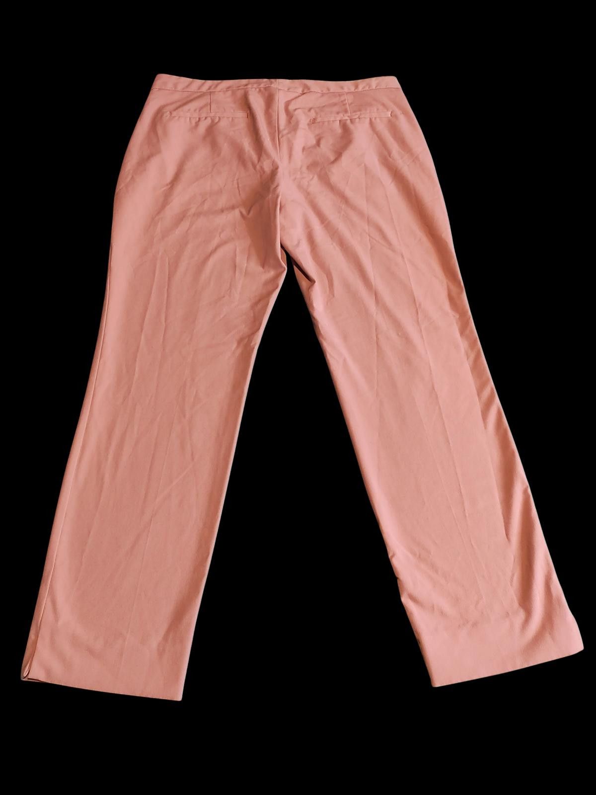 Zara ZARA Women's Straight Leg Pink Pants Size 24" / US 00 / IT 34 - 4 Thumbnail