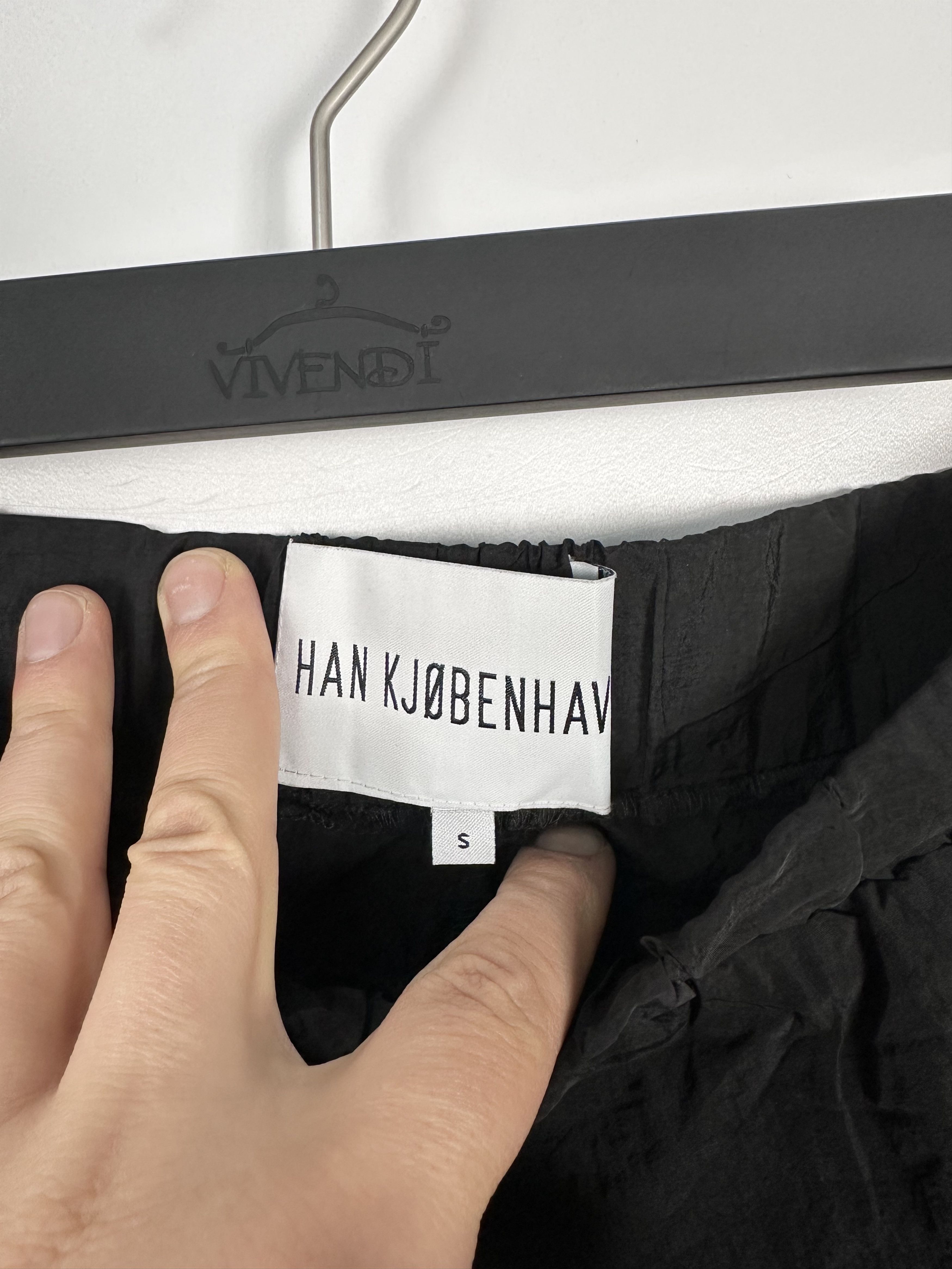 Han Kjobenhavn Han Kjobenhavn Nylon Track Pants Black Mens Size S Size US 32 / EU 48 - 6 Thumbnail