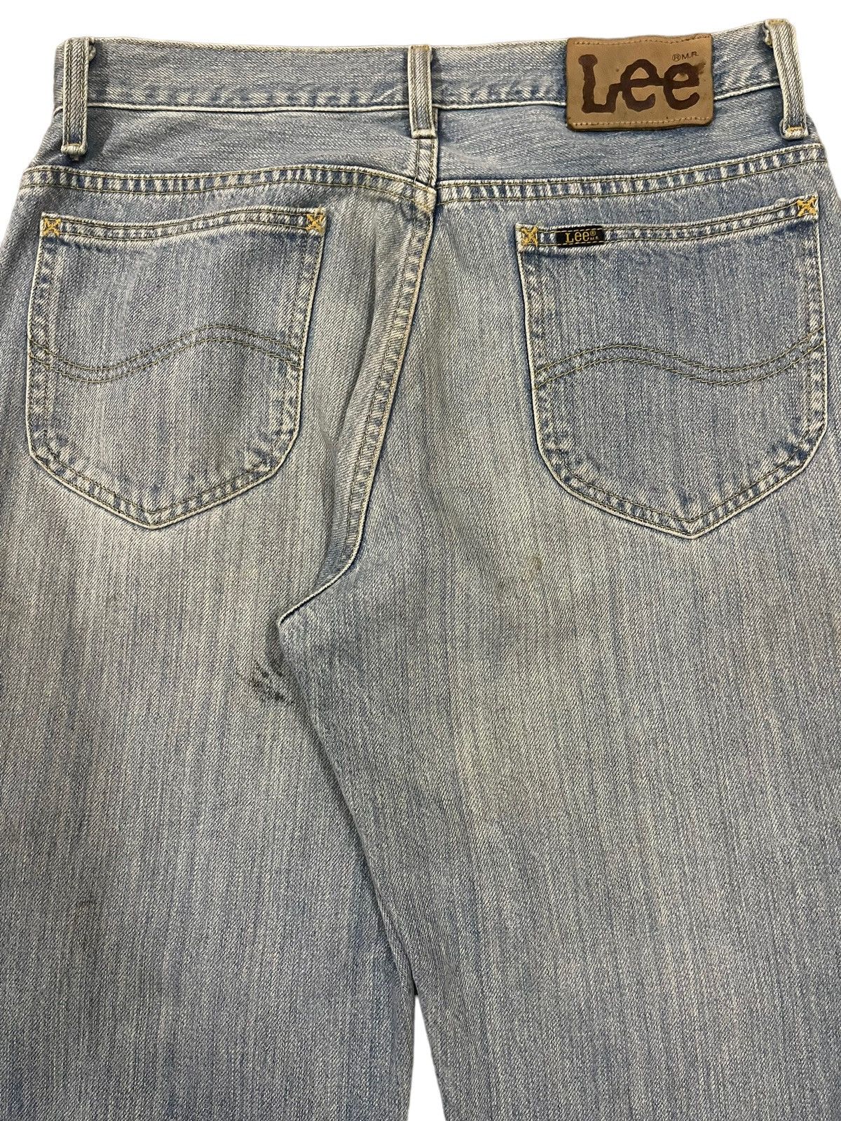 Lee Vintage 90s Lee Riders Blue Wash Distressed Style Jeans Size US 30 / EU 46 - 6 Thumbnail
