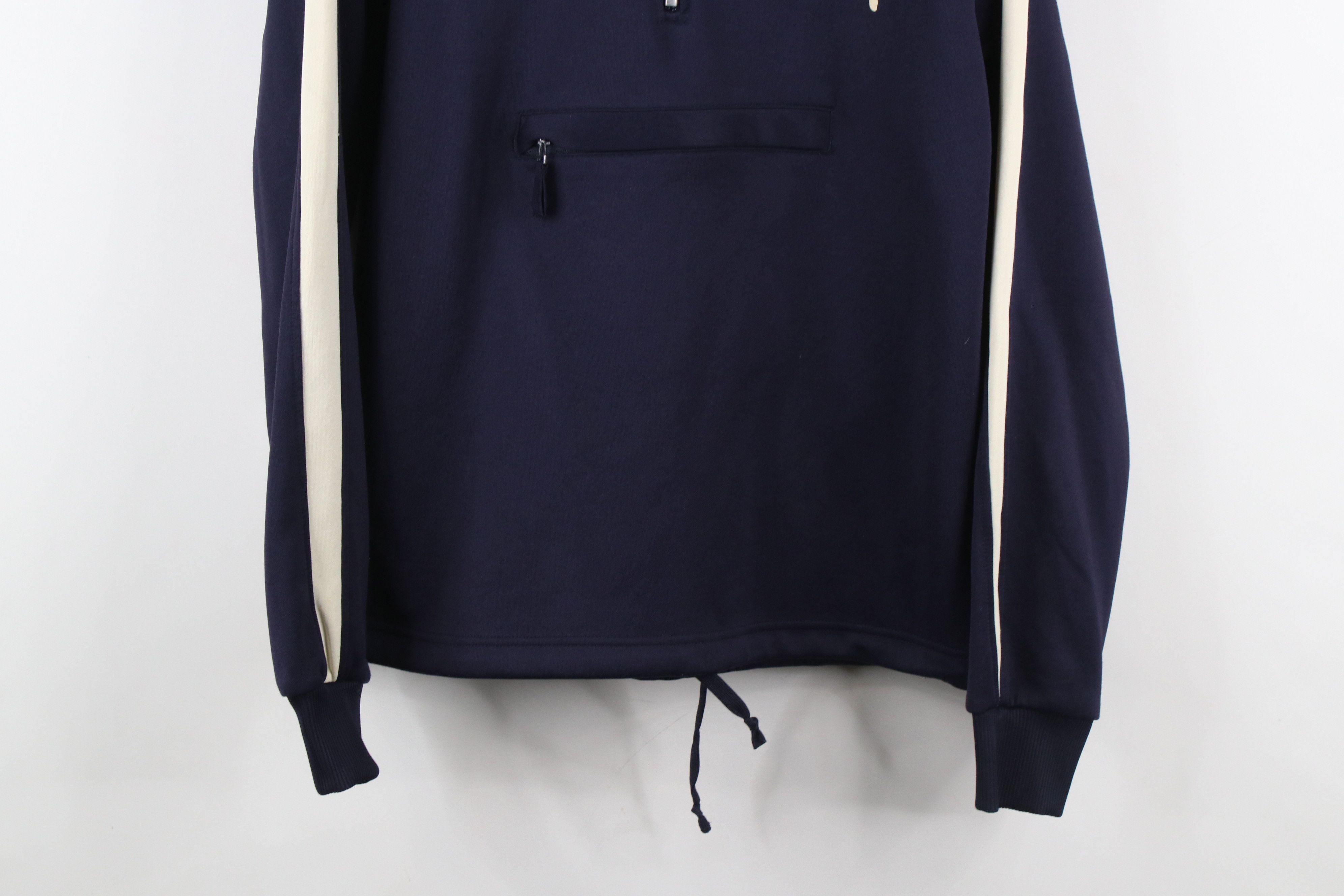Puma × Vintage Vintage 80s 90s Puma Half Zip Pullover Anorak Jacket Blue Size US L / EU 52-54 / 3 - 3 Thumbnail