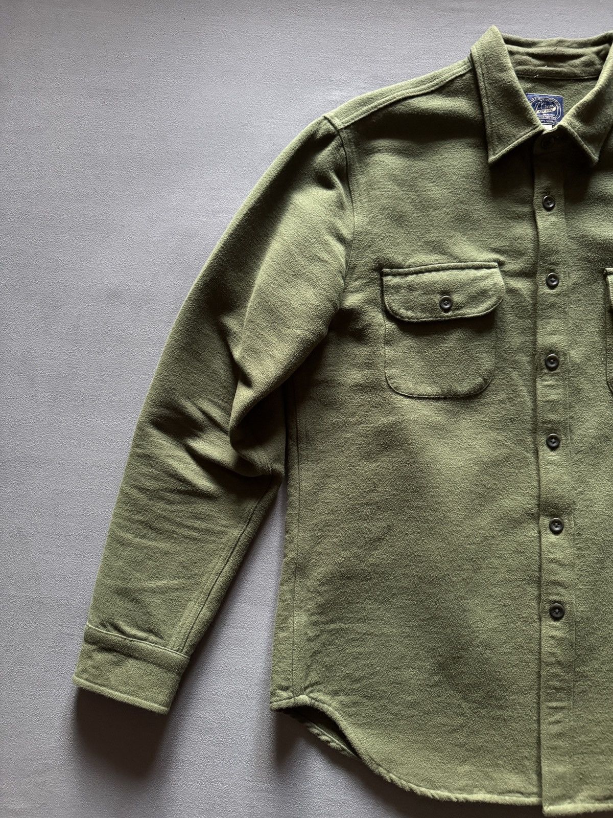 J.Crew J.Crew Heavyweight Chamois Workshirt Size US L / EU 52-54 / 3 - 3 Thumbnail