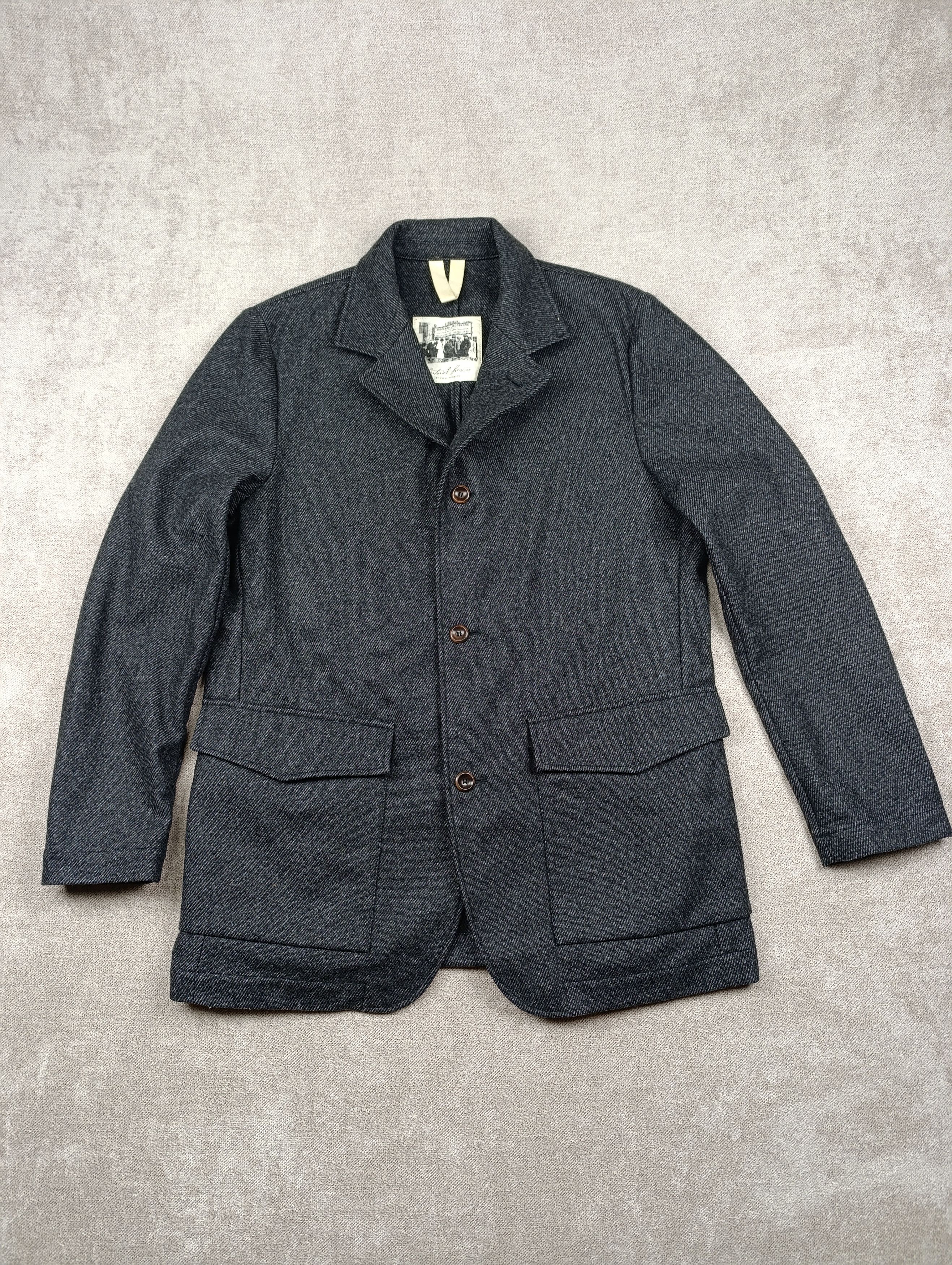 Oscar Jacobson OSCAR JACOBSON SARTORIAL LEISURE BERGMAN WOOL JACKET Size US M / EU 48-50 / 2 - 1 Thumbnail
