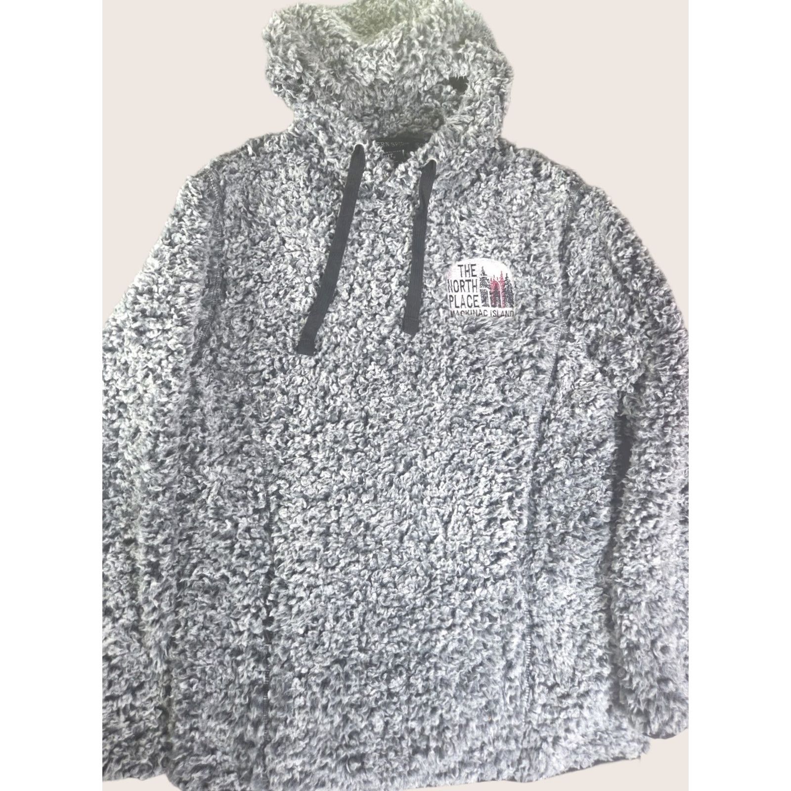 ESPIRIT VINTAGE Women’s Southern Spirit Hoodie Pullover Gray S Girls Women/Mens? Size S / US 4 / IT 40 - 1 Thumbnail