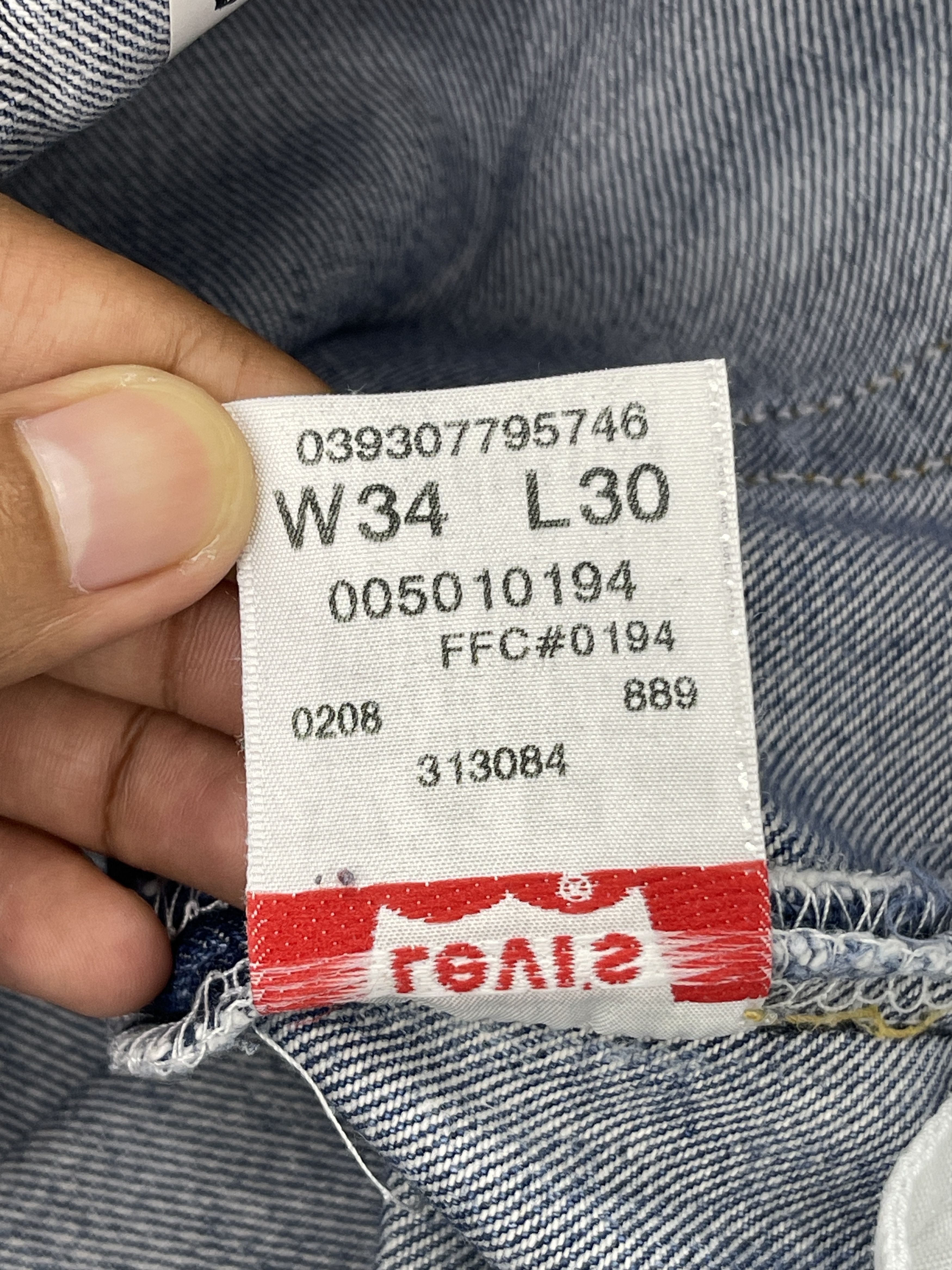 Levi's × Vintage Vintage Levis 501 Light Washed Jeans Size US 33 - 8 Thumbnail