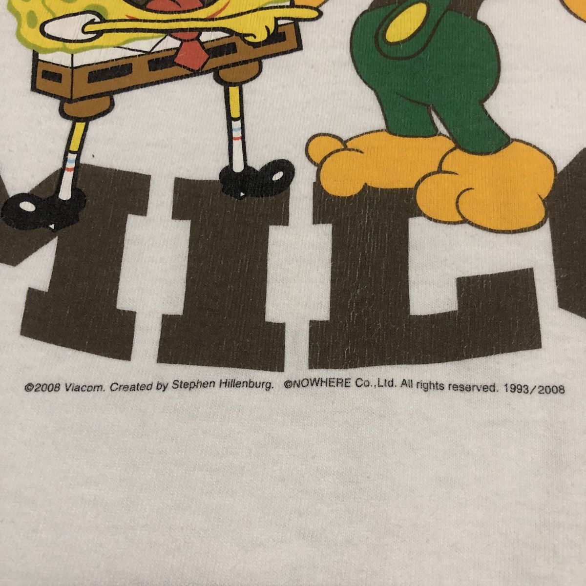 Bape × Nickelodeon Bape x SpongeBob SquarePants Bob Milo Tee Size US M / EU 48-50 / 2 - 6 Thumbnail