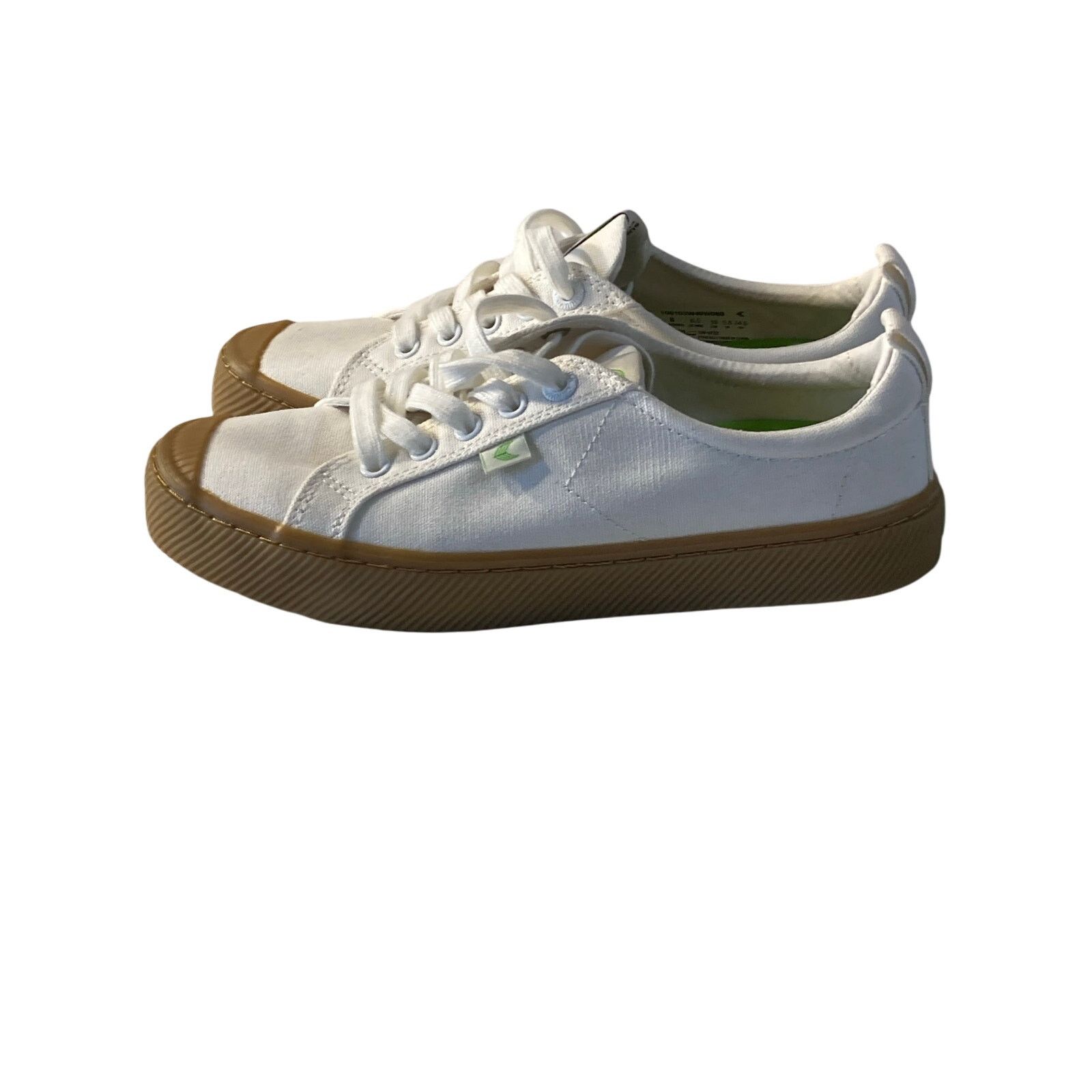 Other Cariuma OCA Low Canvas Sneakers White/Gum Size Mns 6.5/ Wm 8 Size US 6.5 / EU 39-40 - 7 Thumbnail