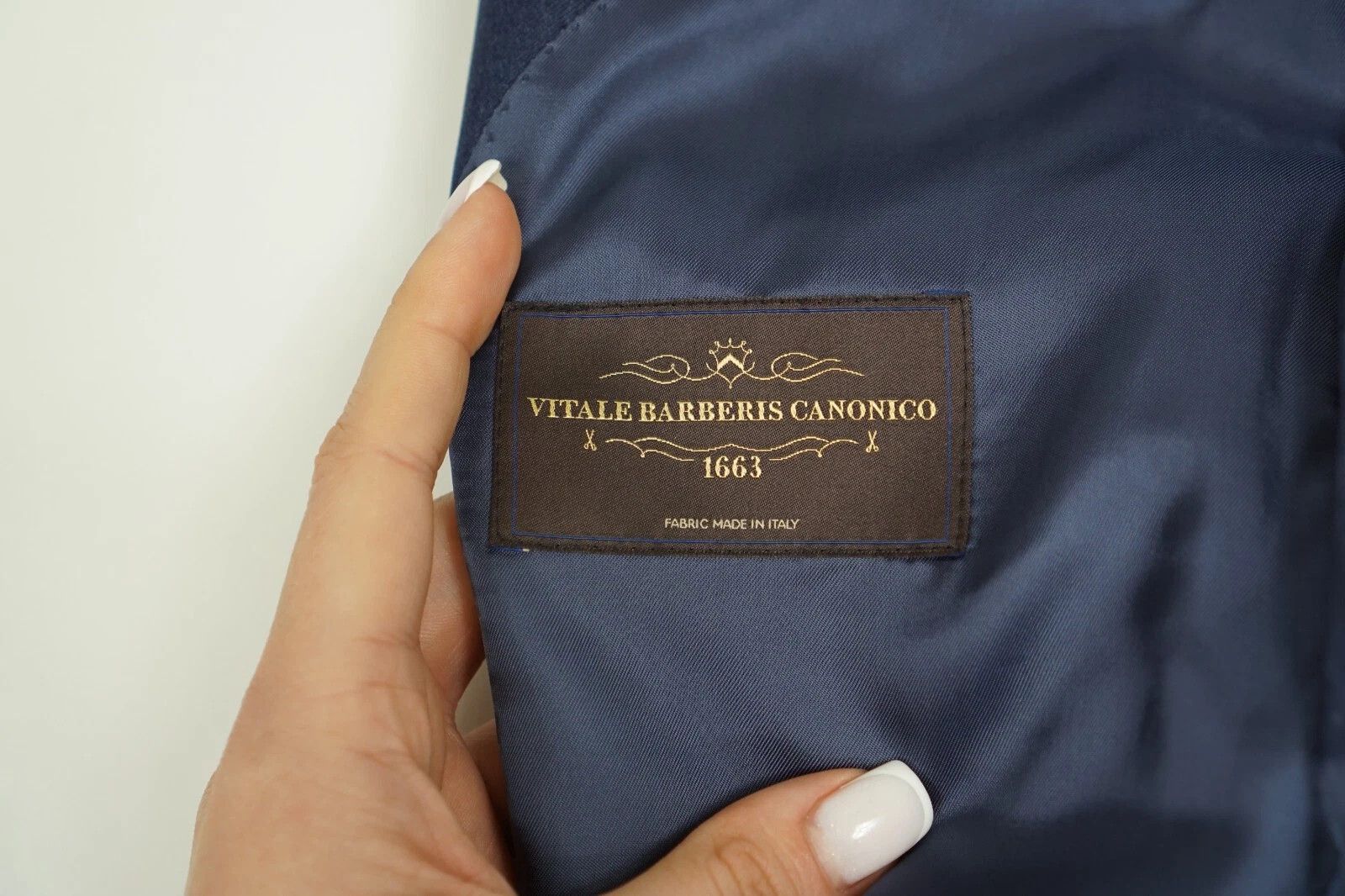 Suitsupply Men Suitsupply Blazer La Spalla Blue Wool Size 98 UK/US40L Size 40L - 5 Thumbnail