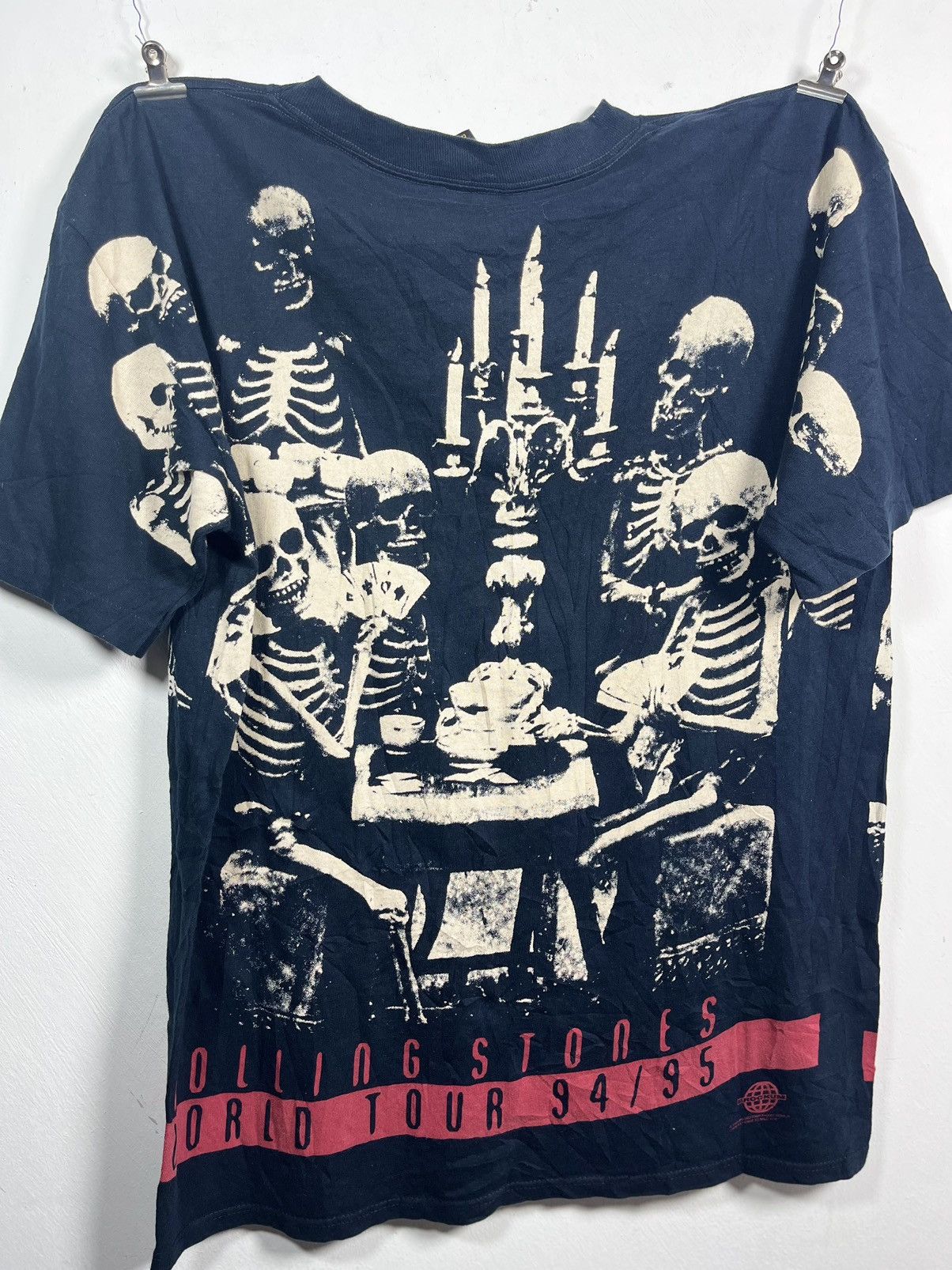 The Rolling Stones Vtg Rolling Stones Voodoo Lounge Tour All Over Print 94/95 Size US L / EU 52-54 / 3 - 8 Thumbnail