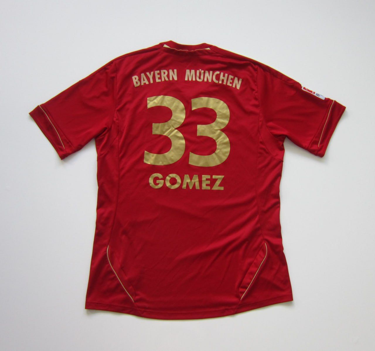 Adidas Adidas Bayern Munchen 2011-2013 Home #33 Gomez Jersey Size US L / EU 52-54 / 3 - 5 Thumbnail