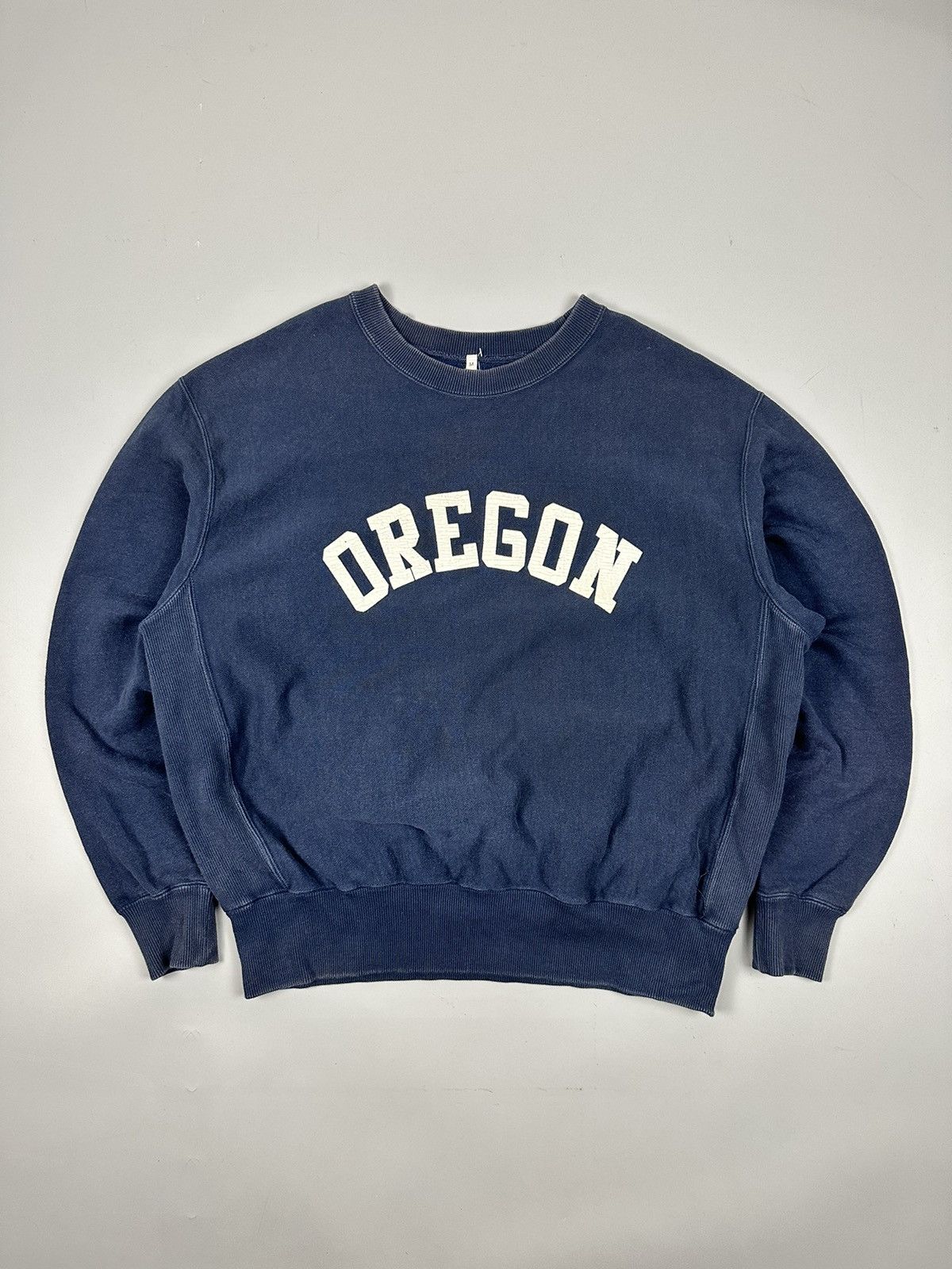 Vintage Vintage Oregon Heavy Crewneck Sweatshirt Size US M / EU 48-50 / 2 - 1 Thumbnail