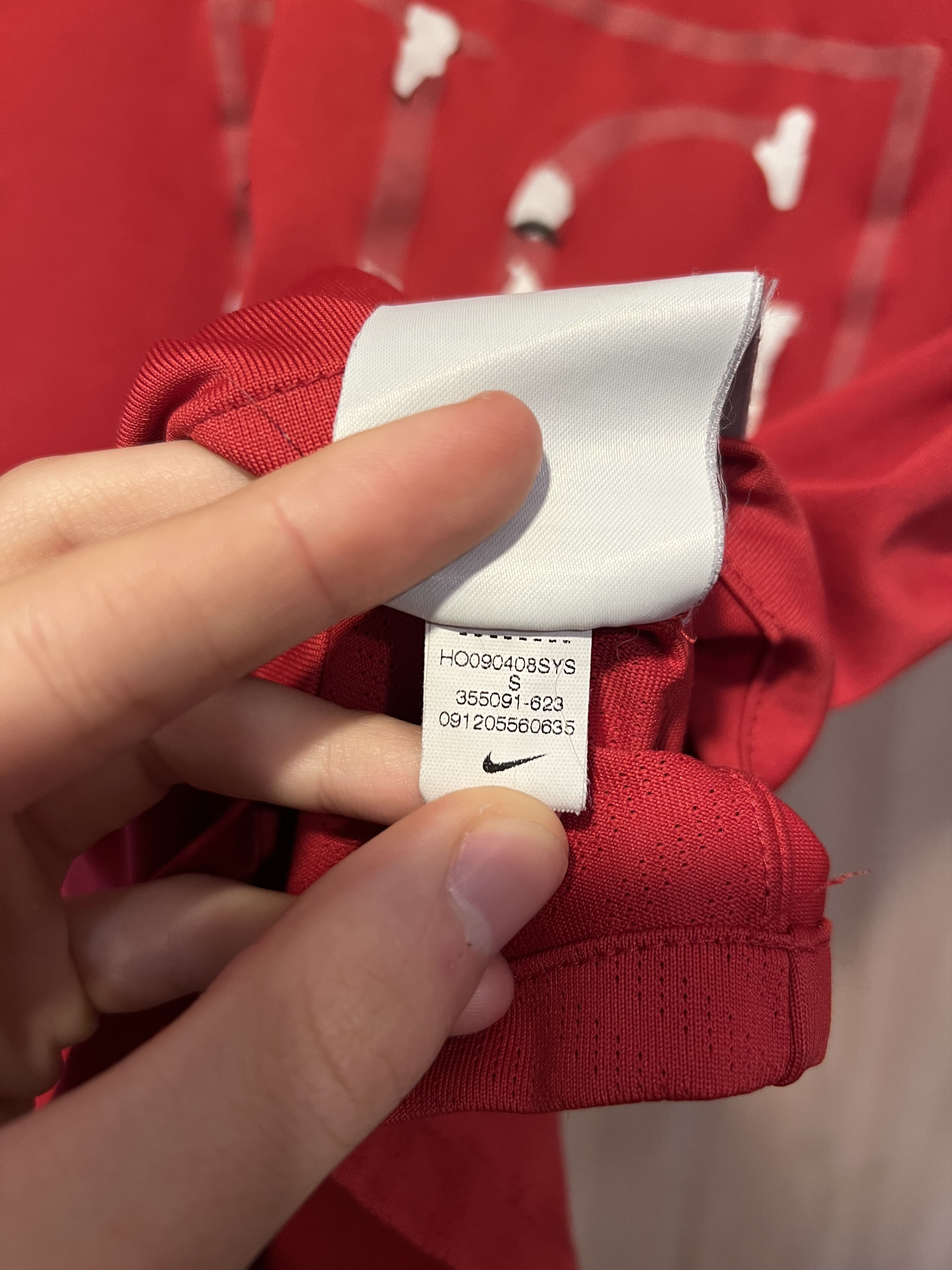 Nike 2009/2010 Nike Manchester United Home Jersey Adult Size S Size US S / EU 44-46 / 1 - 4 Thumbnail