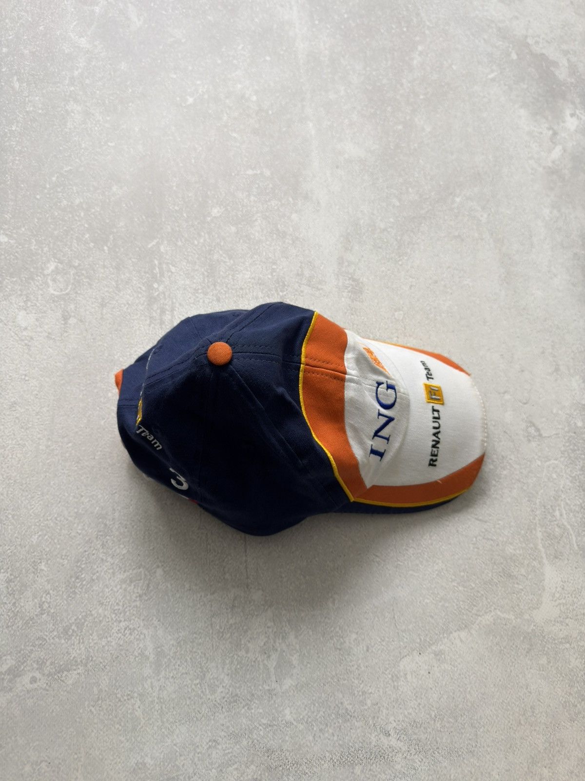 NASCAR Vintage ING Renault F1 Team Cap Racing Nascar Formula Uno Size ONE SIZE - 10 Thumbnail