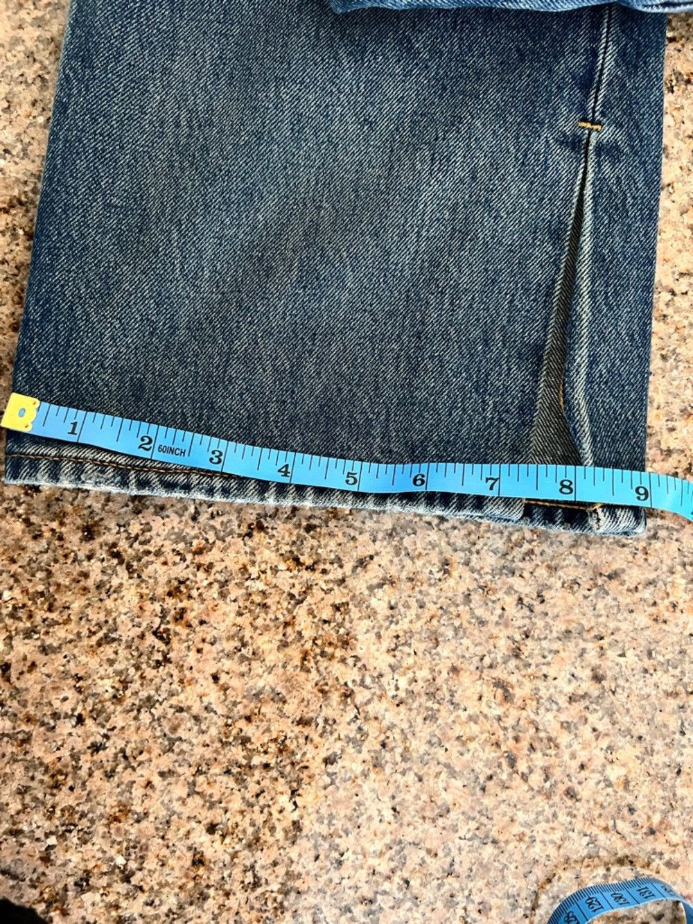 Good American Good American Khloé High Waist Patchwork Straight Leg Jeans Size 27" / US 4 / IT 40 - 8 Thumbnail