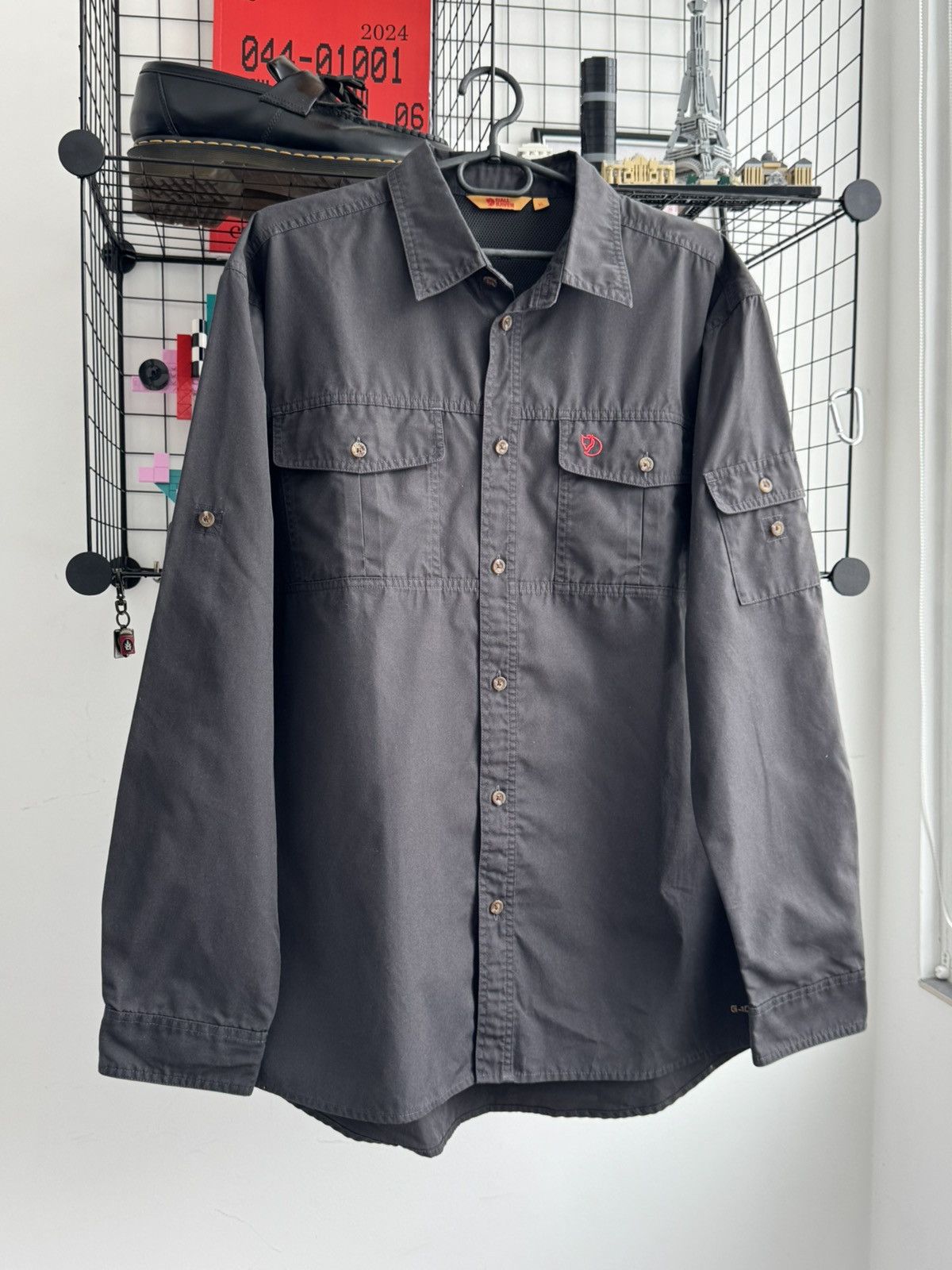 Fjallraven Vintage Fjallraven G-1000 Shirt Size US XL / EU 56 / 4 - 2 Thumbnail