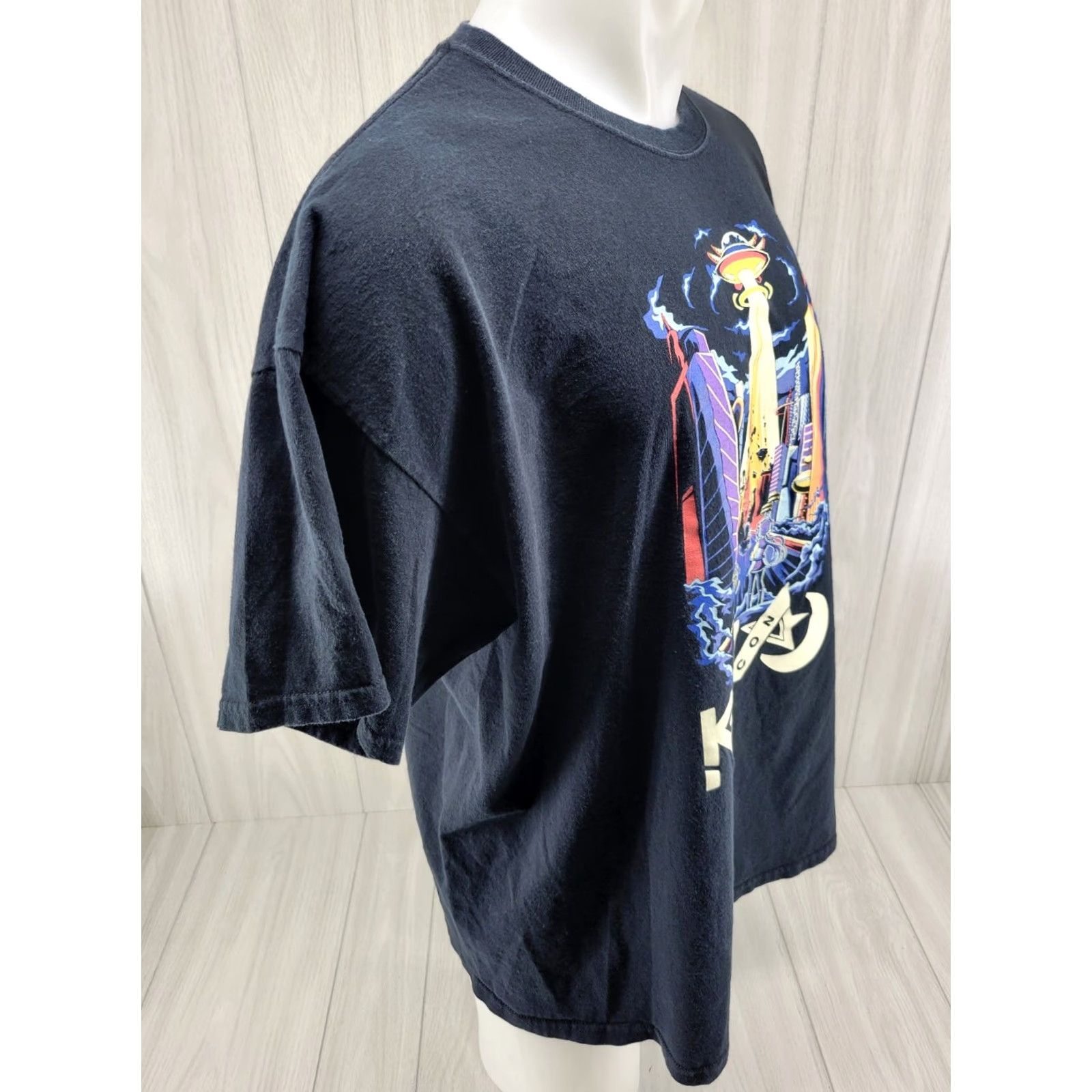 Gildan VINTAGE Kami Con Birmingham Alabama Anime Graphic T-Shirt Sz 2XL Size US XXL / EU 58 / 5 - 6 Thumbnail