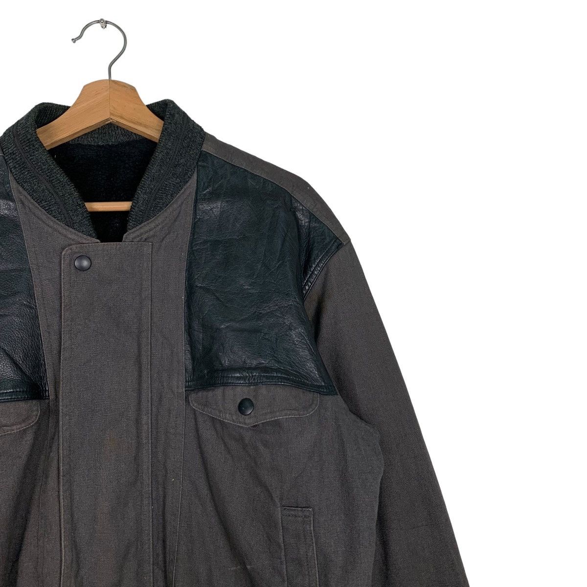 Vintage FORBICI D’ORO HOMME Big Logo Sherpa Bomber Jacket #0523-C24 Size US M / EU 48-50 / 2 - 5 Thumbnail